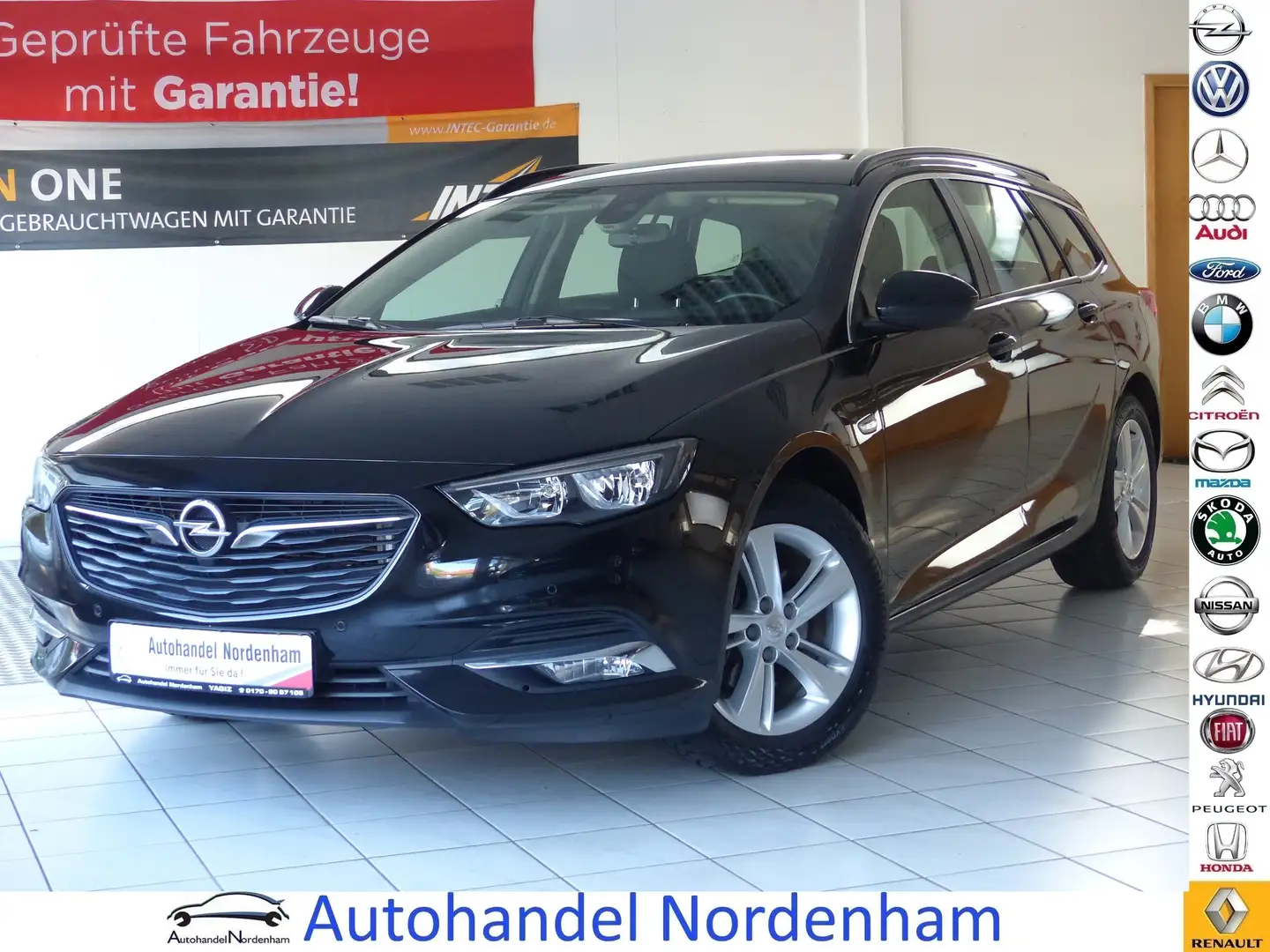 Opel Insignia 1.6 CDTI Edition*AUTOMATIK*NAVI*1.HAND* Schwarz - 1