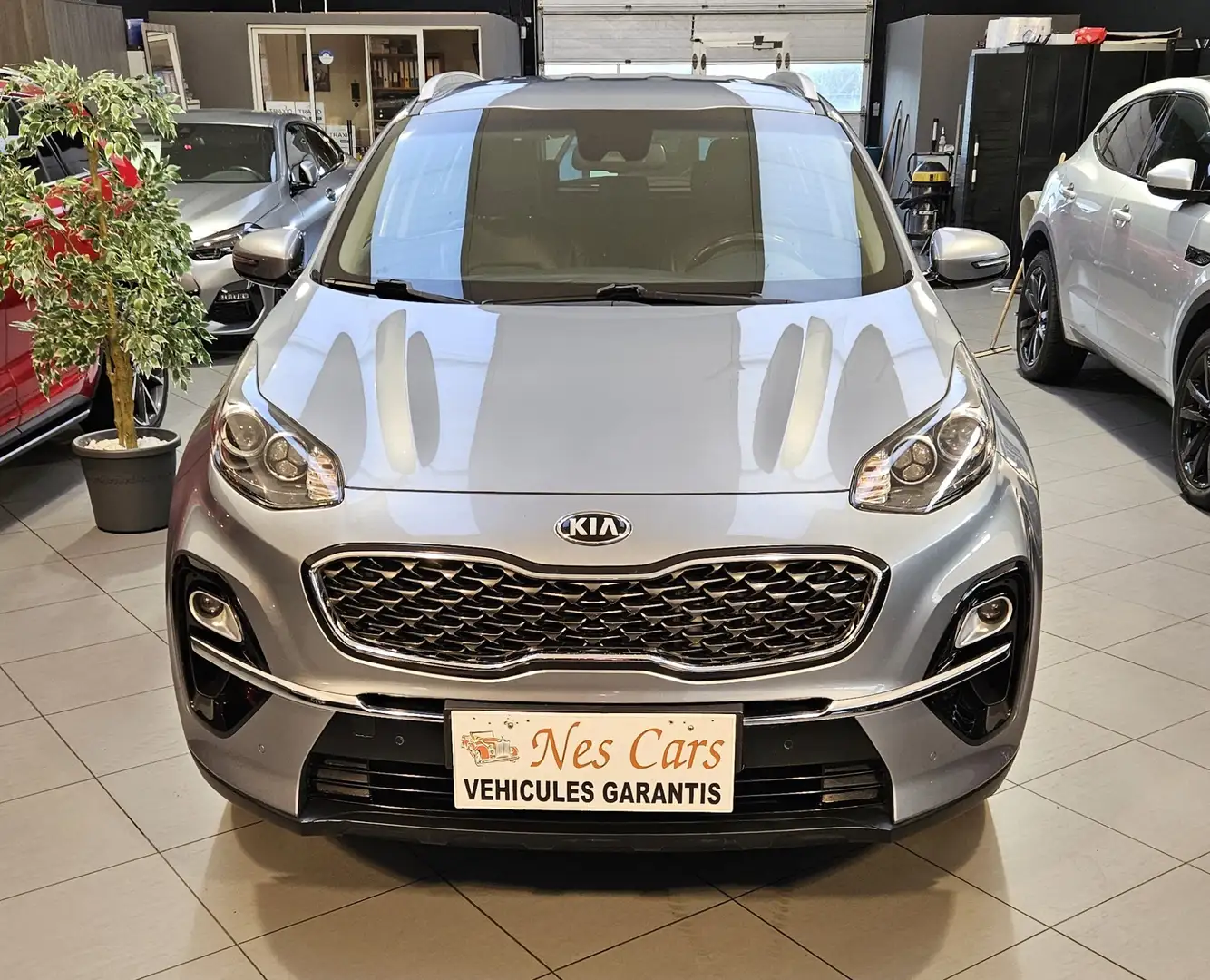 Kia Sportage 1.6 CRDi MHEV HYBRID,CUIR,GPS,CAMERA,GAR 18 MOIS Gris - 2