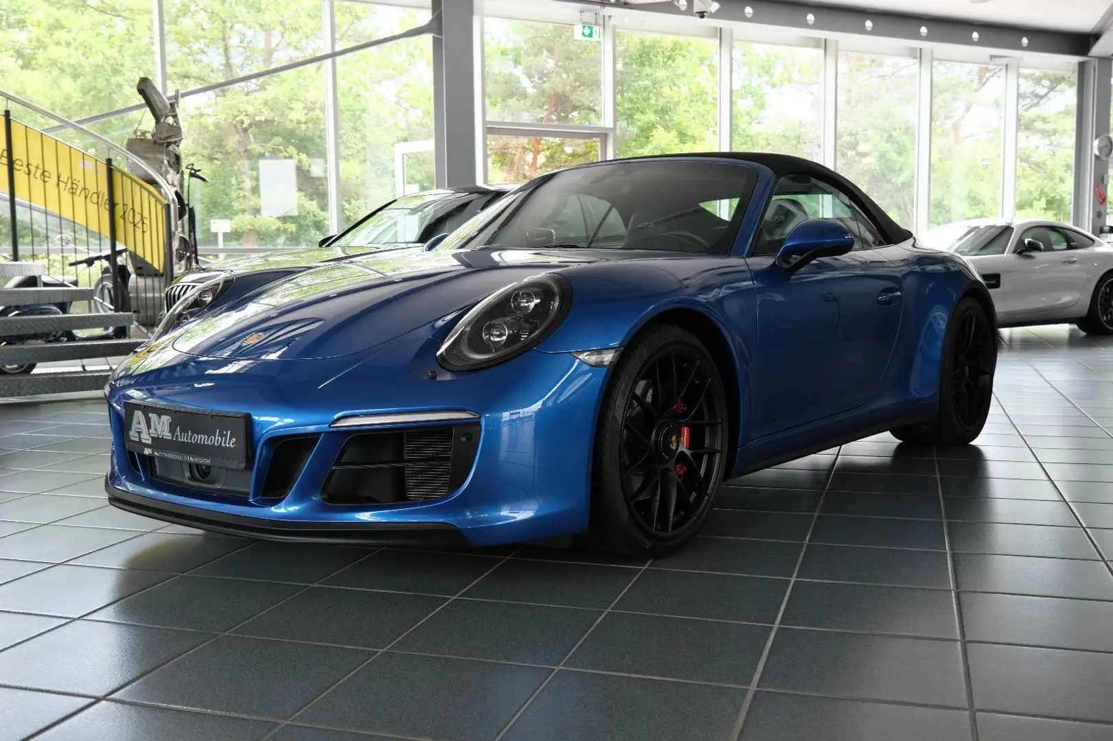 Porsche 991 .2 Carrera 4 GTS Cabrio GTS-Paket LED Deutsch Niebieski - 1