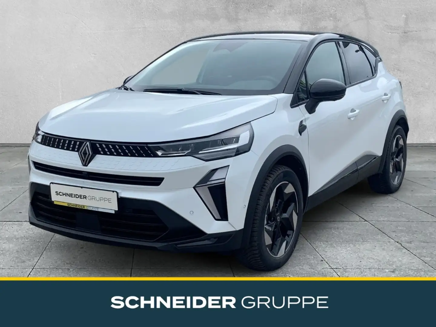 Renault Captur TECHNO MILD HYBRID 140 Techno SHZ+KLIMA+PDC+NAVI Weiß - 1