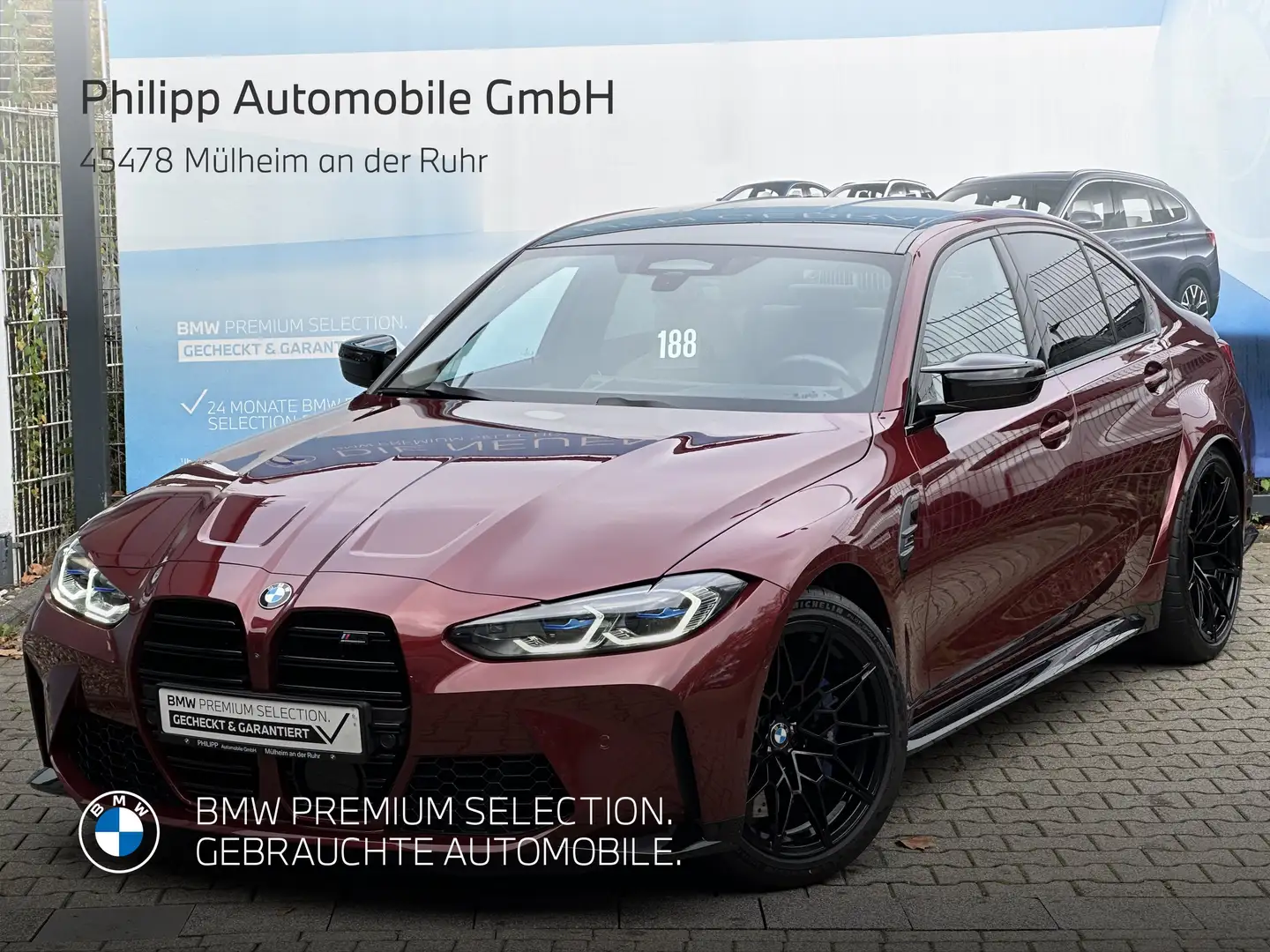 BMW M3 Competition MxDrive Laser h&k DA-Pro PA-Plus Kırmızı - 2