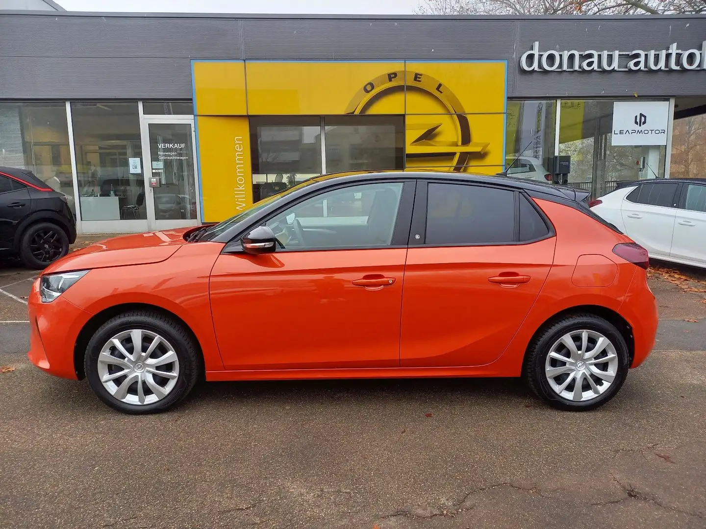 Opel Corsa F e Edition Sitzheizung, Allwetter, Orange - 2