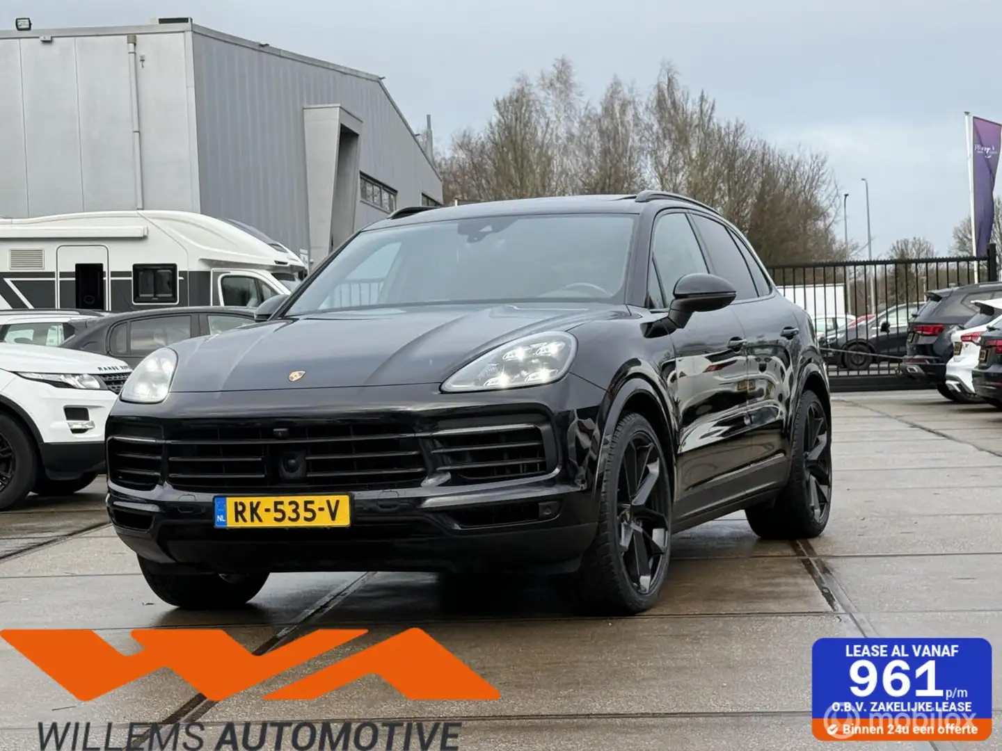 Porsche Cayenne 2.9 S 441PK Pano-Burmester-SportChrono Schwarz - 1