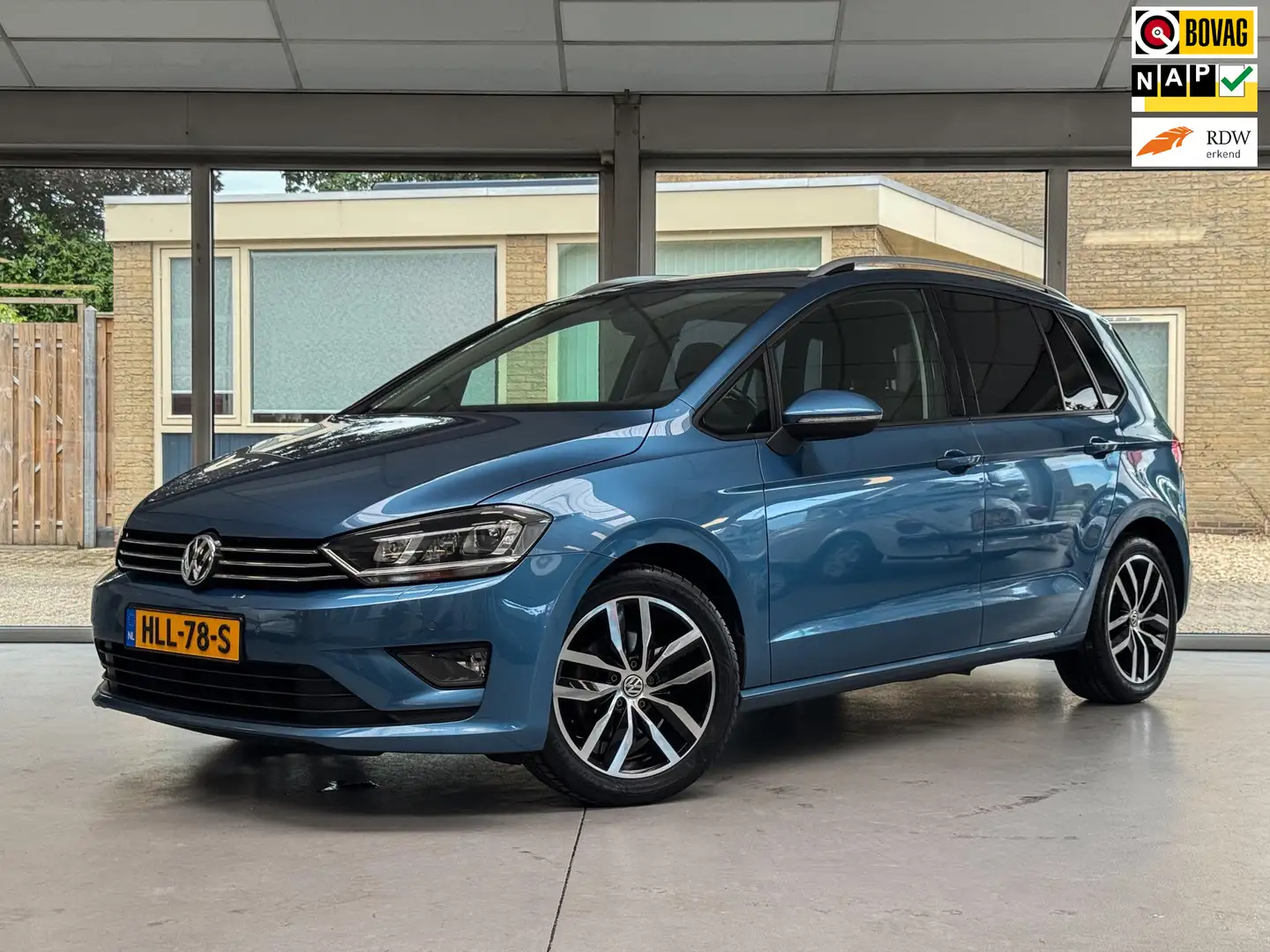 Volkswagen Golf Sportsvan 1.4 TSI Highline Business |Stoelverwarming|Xenon|M Blauw - 1