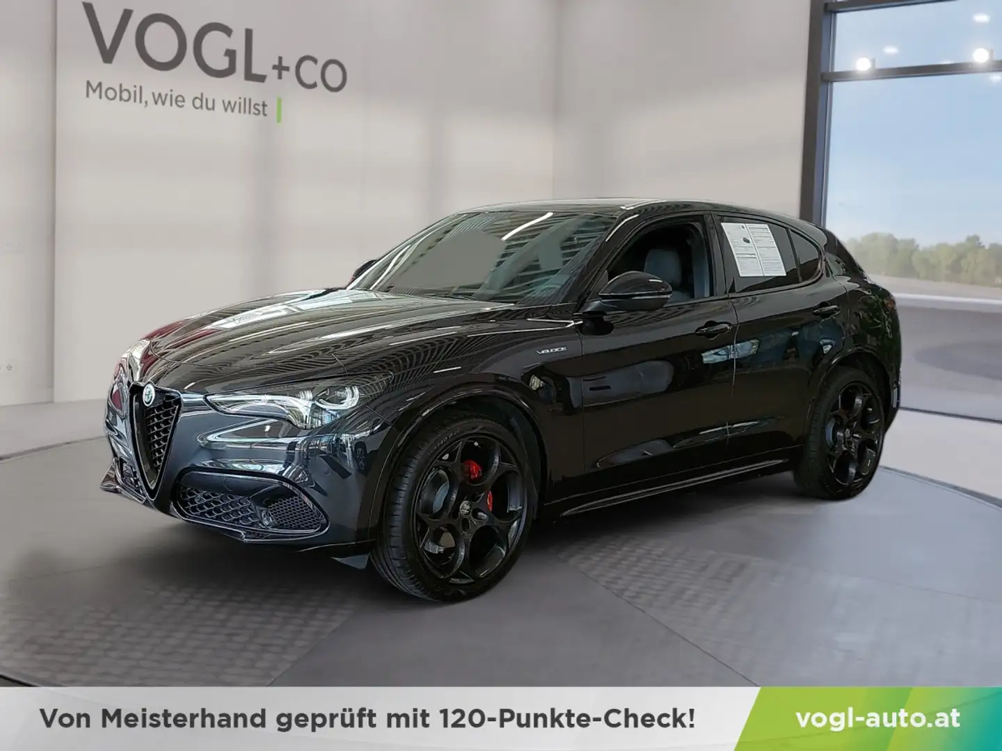 Alfa Romeo Stelvio Sprint 2,2 Diesel 210Ps Awd Schwarz - 1