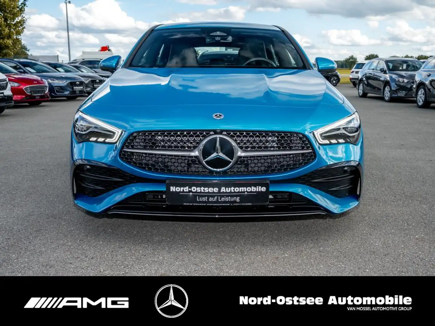 Mercedes-Benz CLA 200 SB AMG ADV+ AHK KEYLESS LED KAMERA Bleu - 2