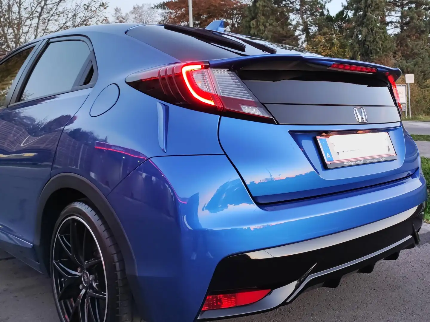 Honda Civic Civic 1,6i-DTEC Elegance Elegance Blau - 1