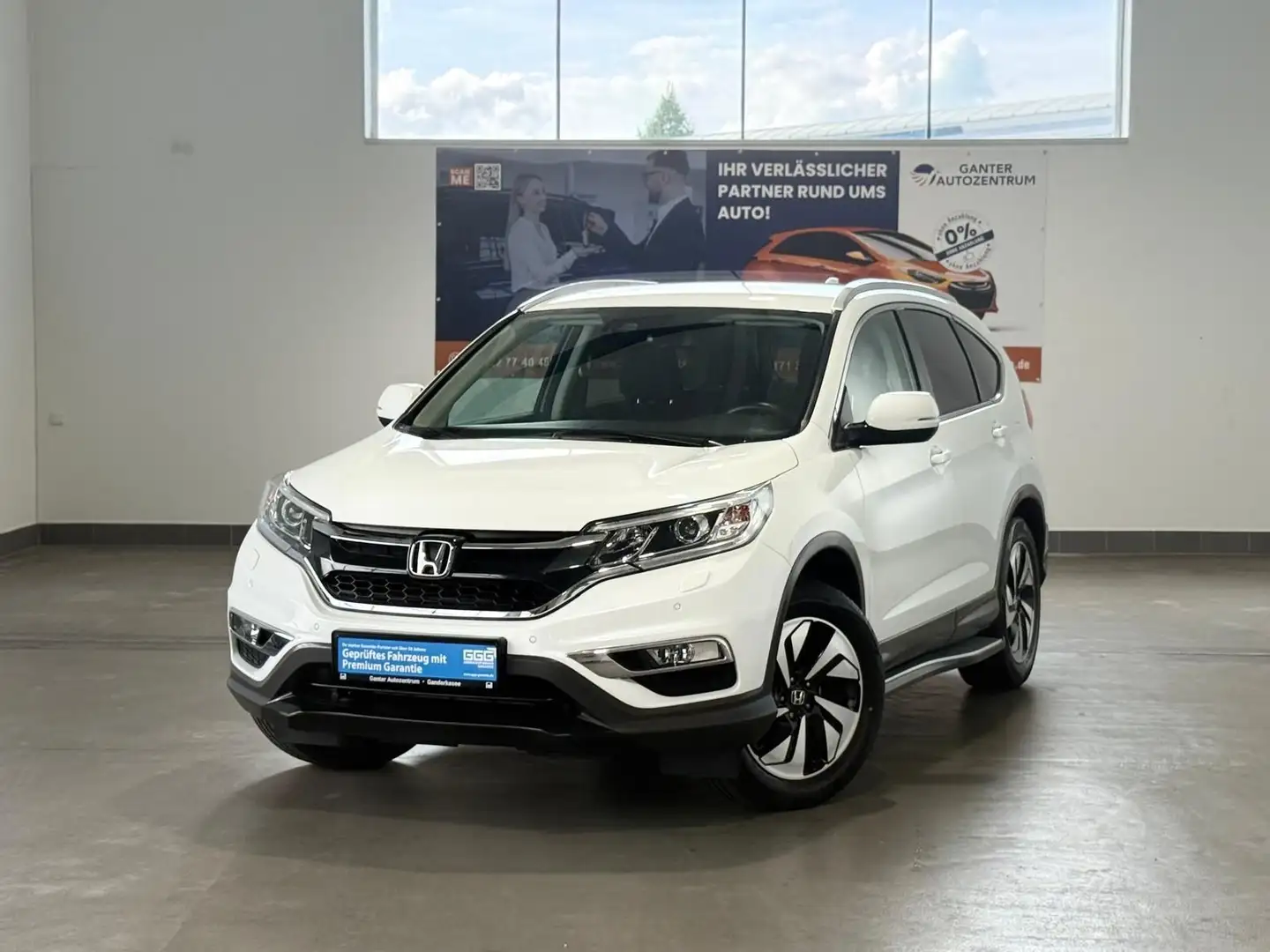 Honda CR-V Lifestyle 2.0 VTEC 4WD AHK+NAVI+KAMERA Blanc - 1