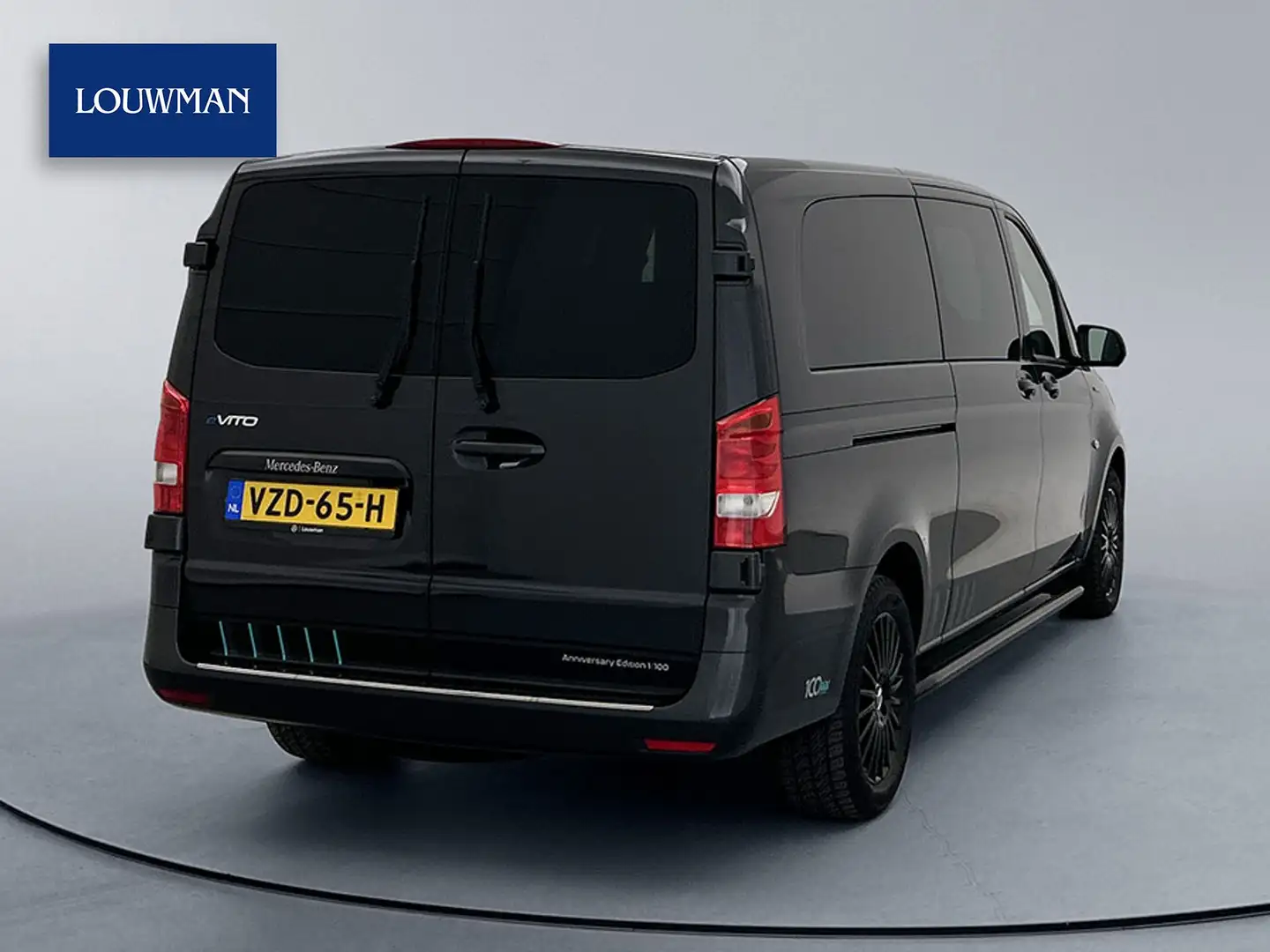 Mercedes-Benz Vito eVito Extra Lang DC Dubbele Cabine Leder 285KM WLT Grigio - 2