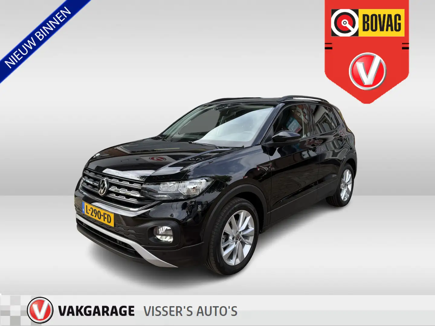 Volkswagen T-Cross 1.0 TSI Life Business | navigatie | cruise control Zwart - 1