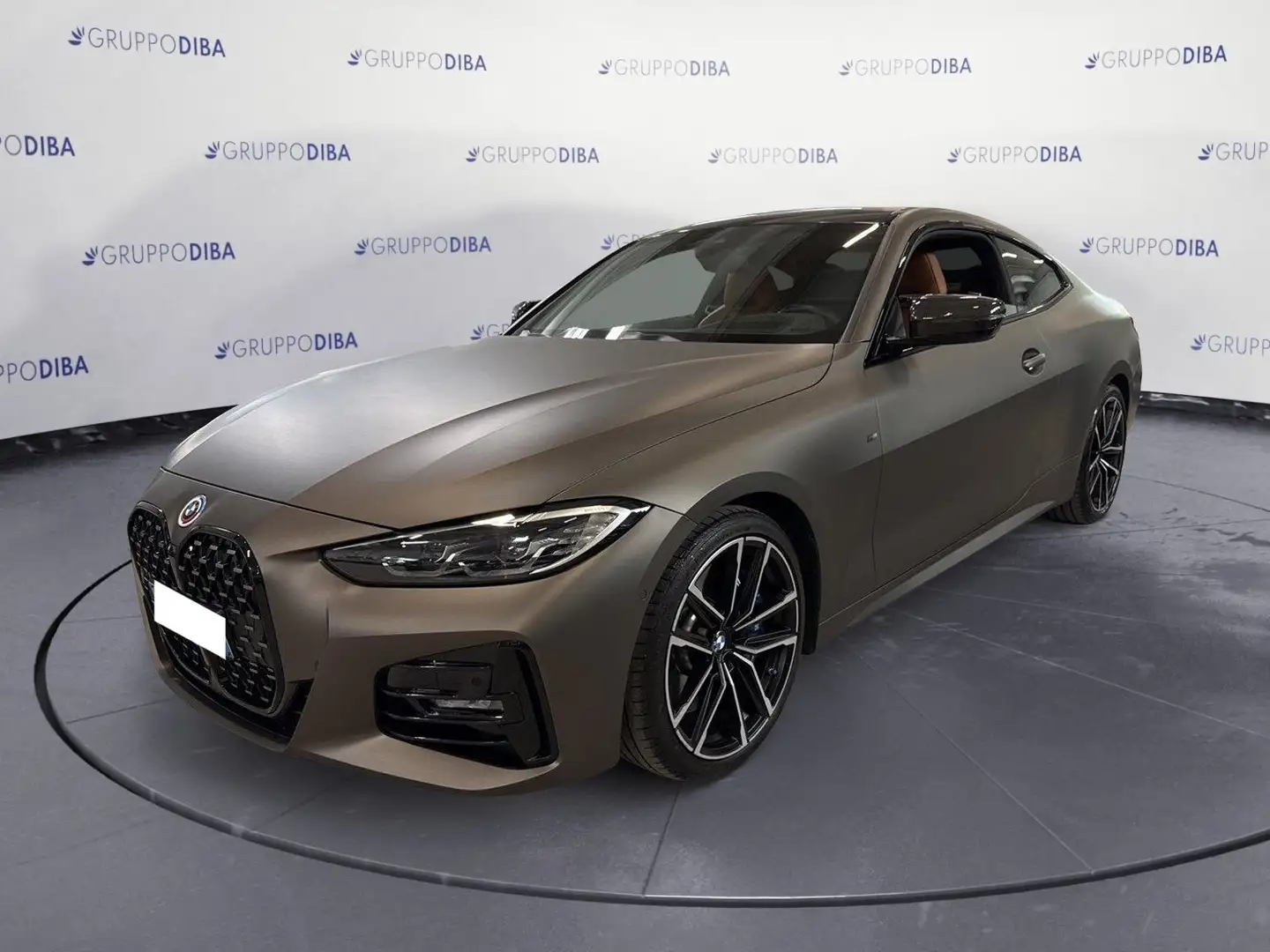 BMW 420 Serie 4 G22 2020 Coupe Benzina 420i Coupe Msport Grigio - 1