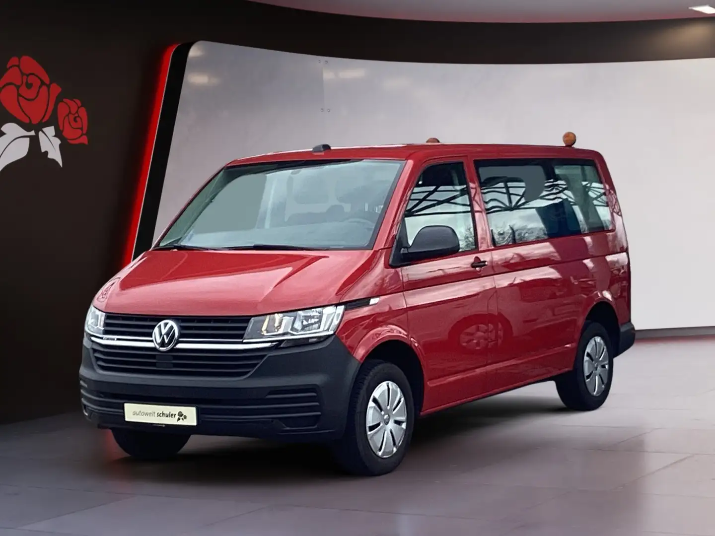 Volkswagen T6.1 Kombi 2,0 TDI 4motion 9-Sitzer Kamera KR Red - 2