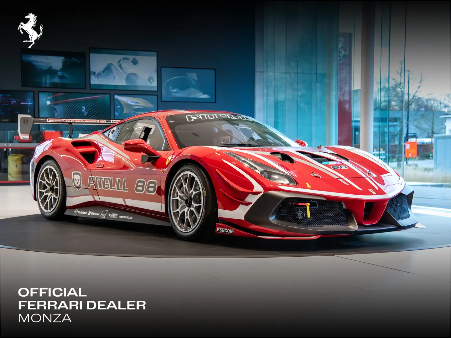 Ferrari 488 488 Challenge EVO Rot - 1