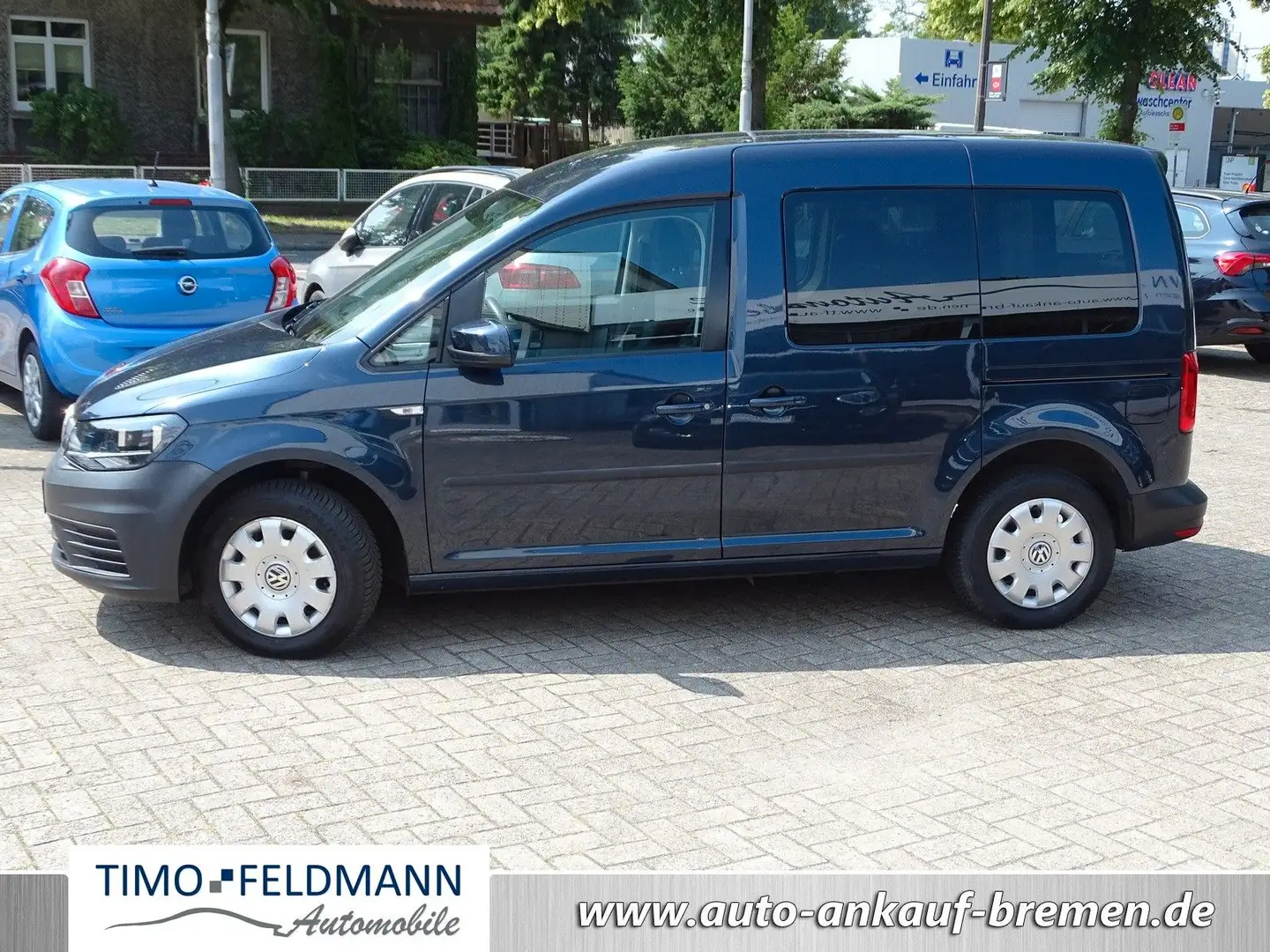 Volkswagen Caddy 1.0 Trendline BMT Blau - 2