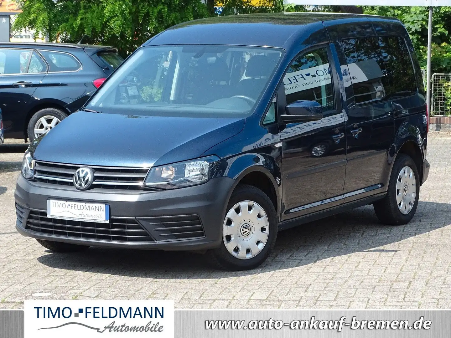 Volkswagen Caddy 1.0 Trendline BMT Blau - 1