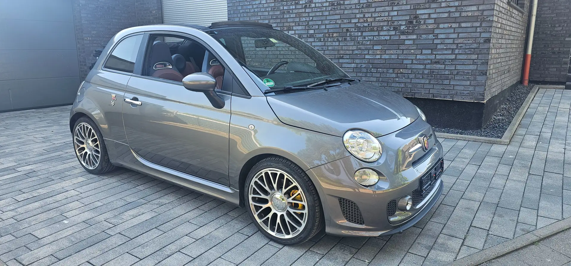 Abarth 595 Turismo 595 C Turismo Automatik Cabrio Gri - 1