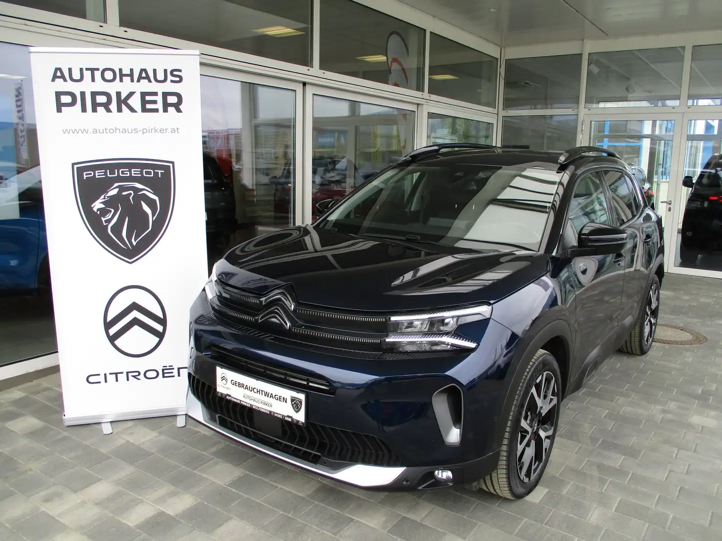 Citroen C5 Aircross BHDI 130 EAT8 Shine Blau - 1