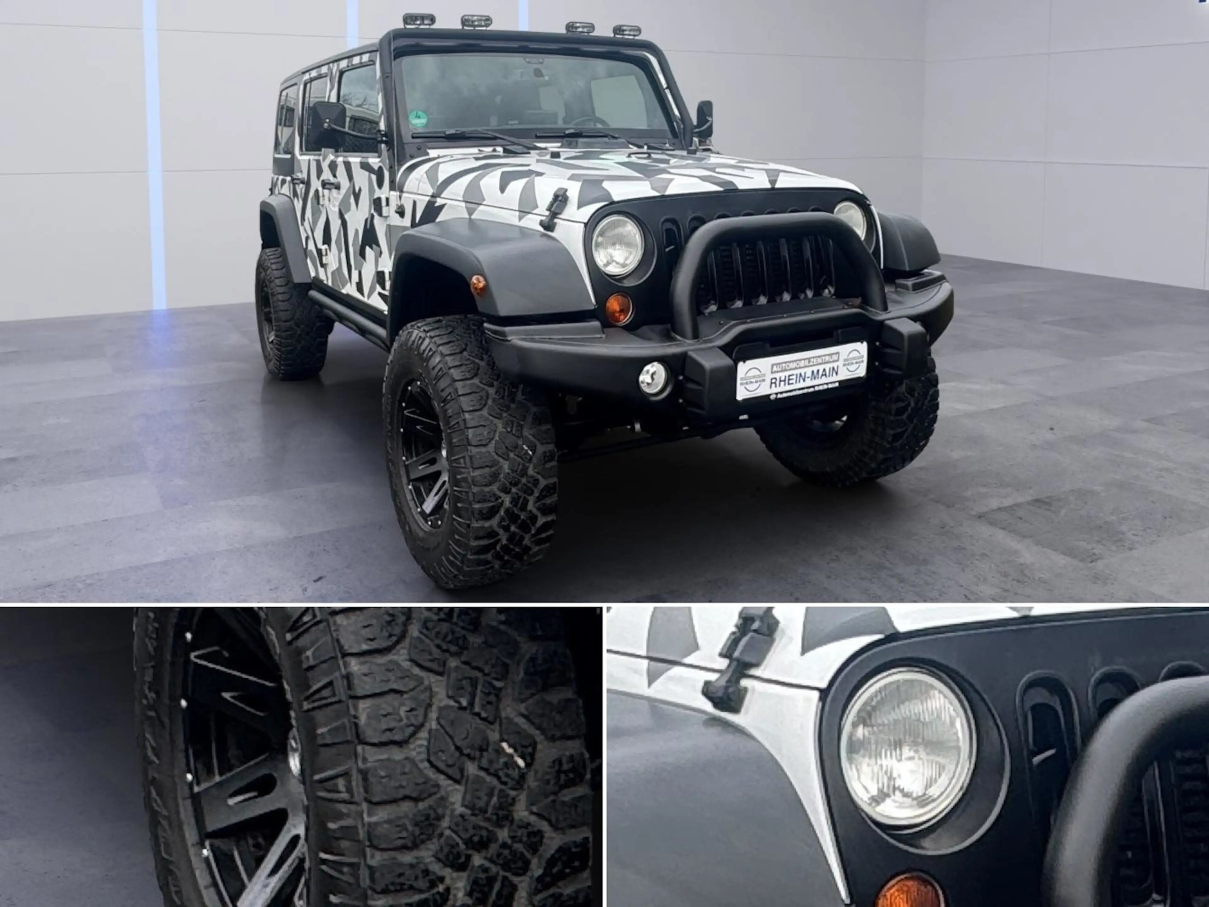 Jeep Wrangler Sahara UMBAU HOCH BREIT AHK 3.5T AEV RUGEDRIDGE — photo 12
