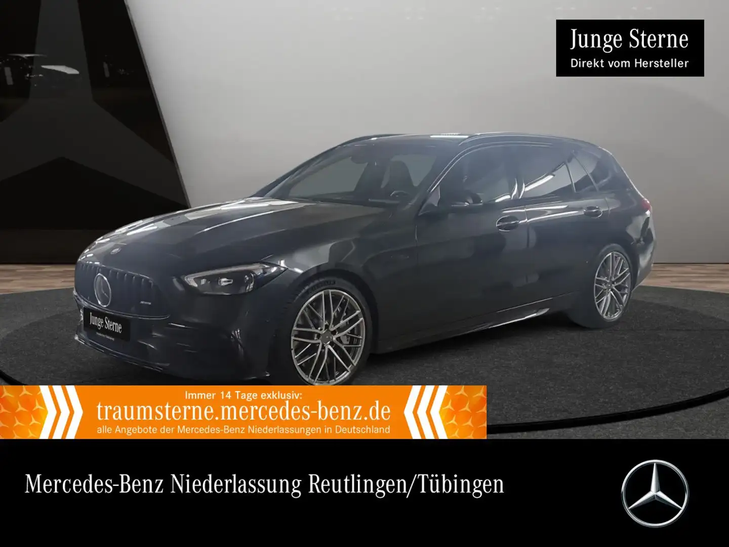 Mercedes-Benz C 43 AMG C 43 4M T-Modell NIGHT+PANO+360+STHZG+BURMESTER+9G Grau - 1