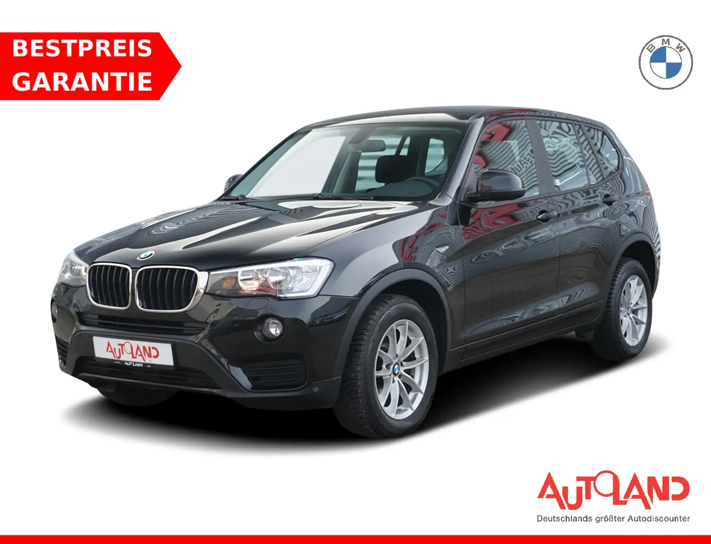BMW X3 xDrive 20 d Aut. Navi Sitzheizung PDC USB Black - 1