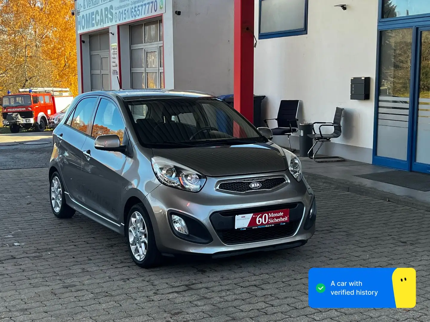 Kia Picanto I Automatik I TÜV I Benzin I 59.000 KM Silber - 1