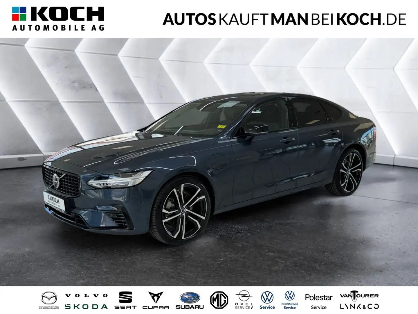 Volvo S90 T8 Plug-In AWD Ultimate Dark HIGH-END Blau - 1