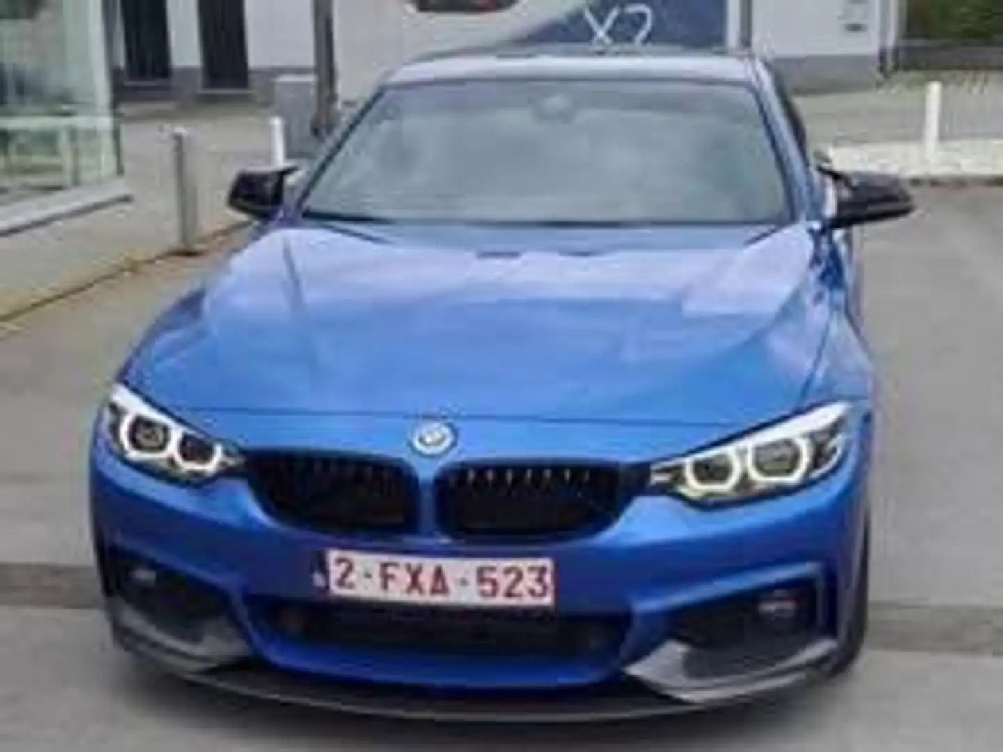 BMW 418 Coupé 418 d Bleu - 1