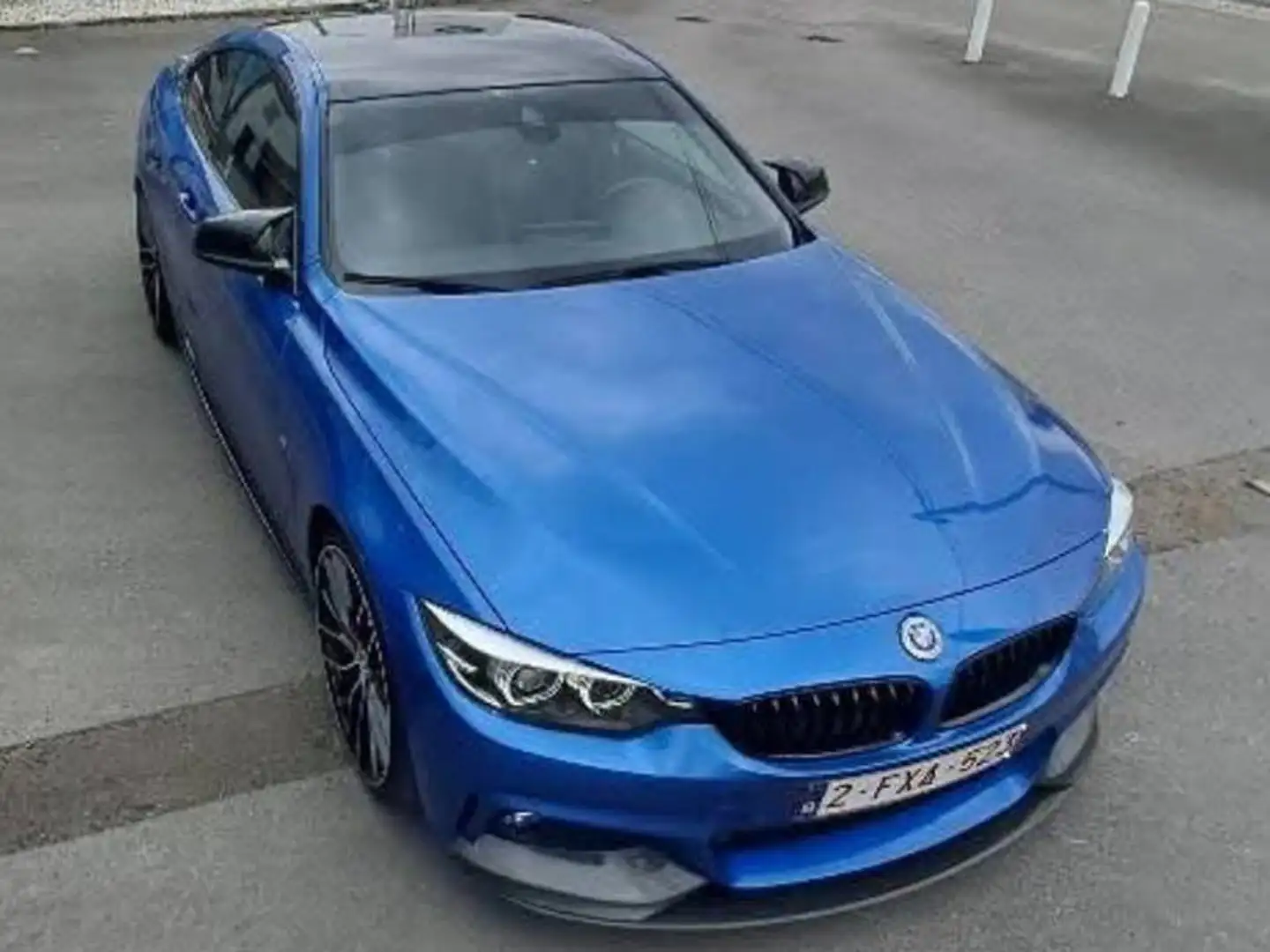 BMW 418 Coupé 418 d Bleu - 2