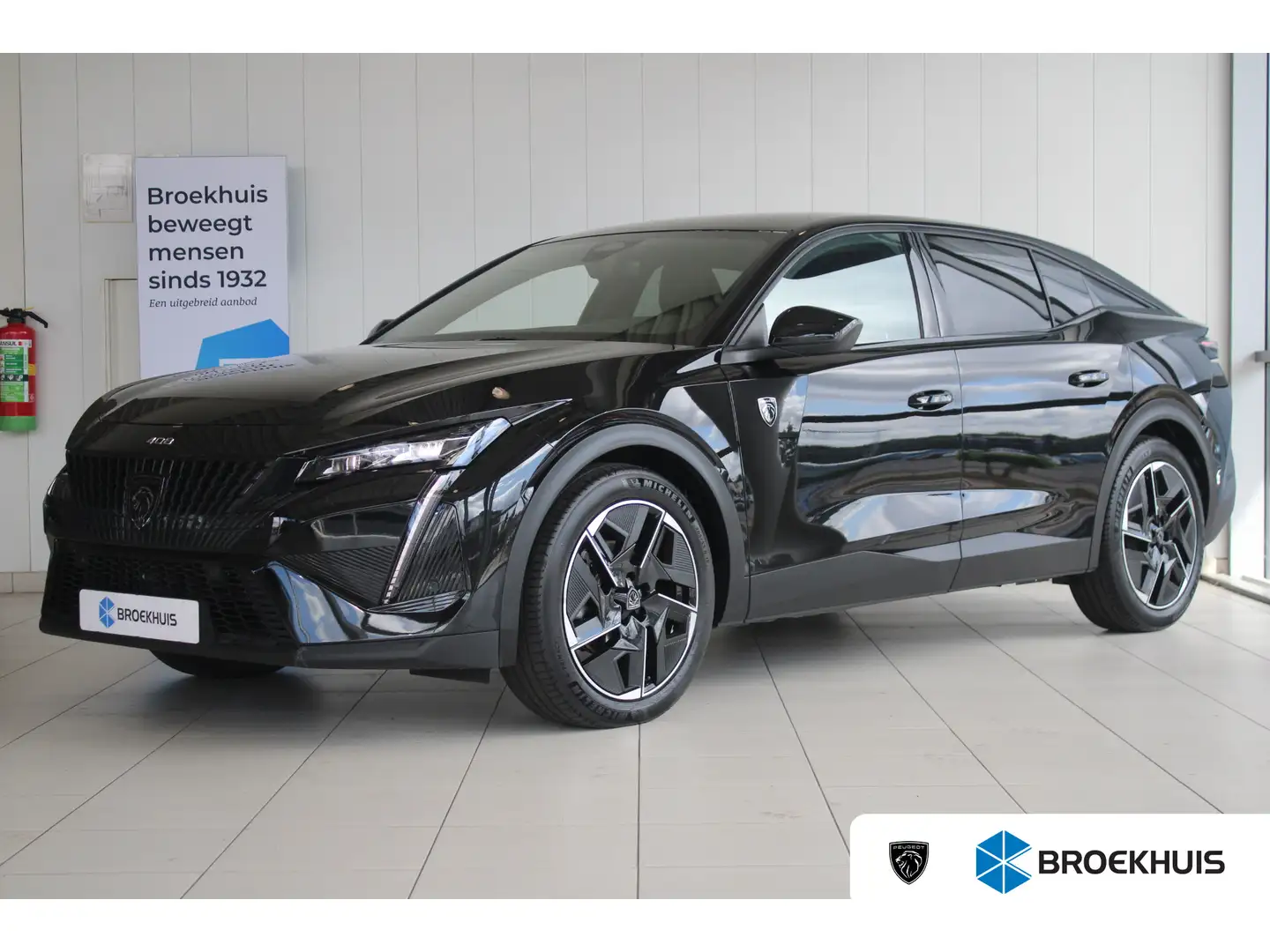Peugeot 408 1.2 Hybrid 136 e-DCS6 GT | CAMERA | FULL LED |  DR Zwart - 1