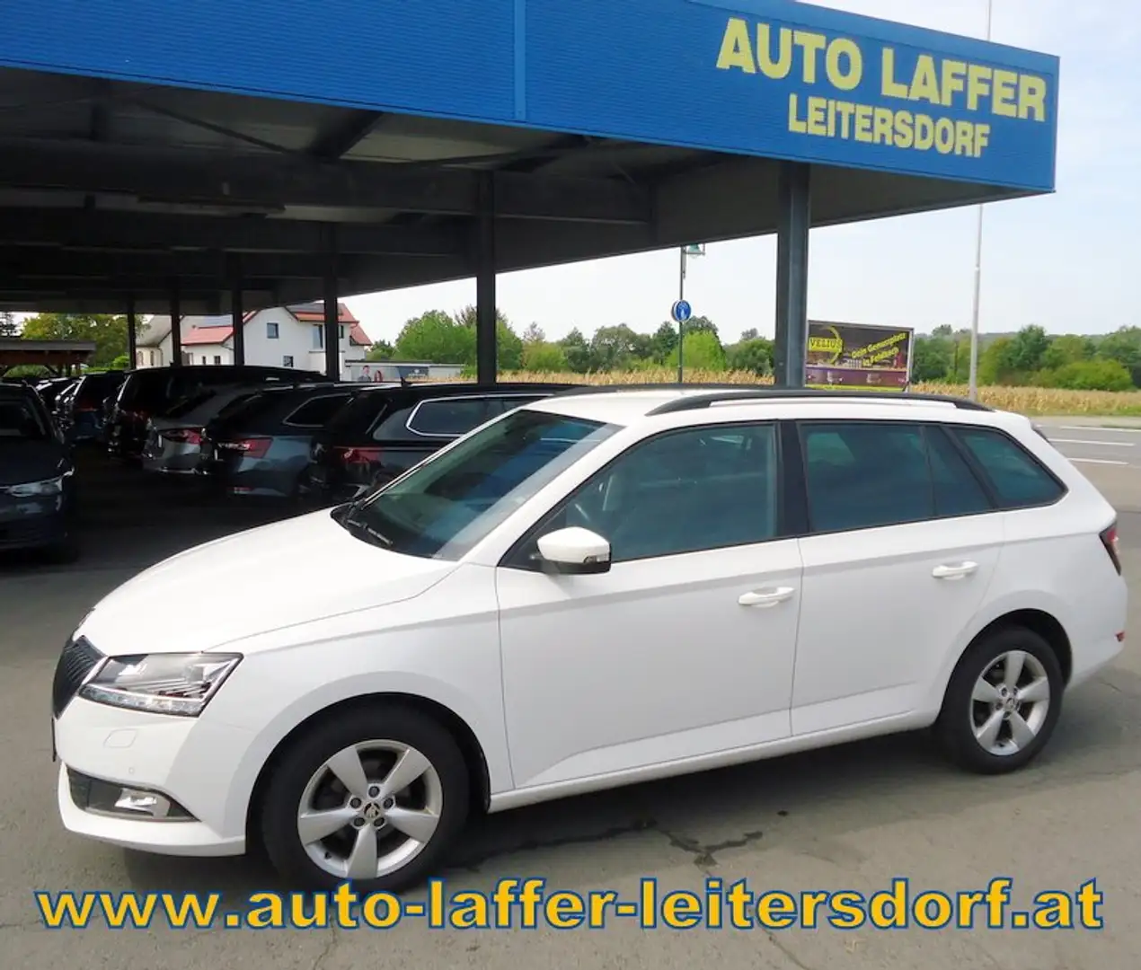 Skoda Fabia Combi Ambition SC TSI**LED**NAVI**RFK** Weiß - 1
