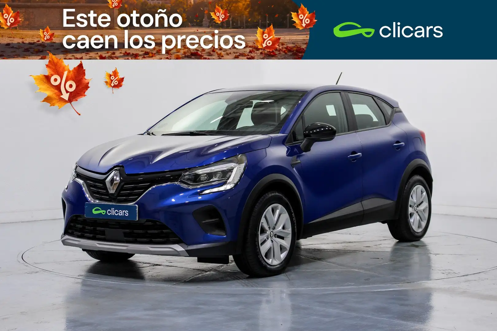 Renault Captur E-TECH Híbrido Enchufable Evolution 117kW Azul - 1