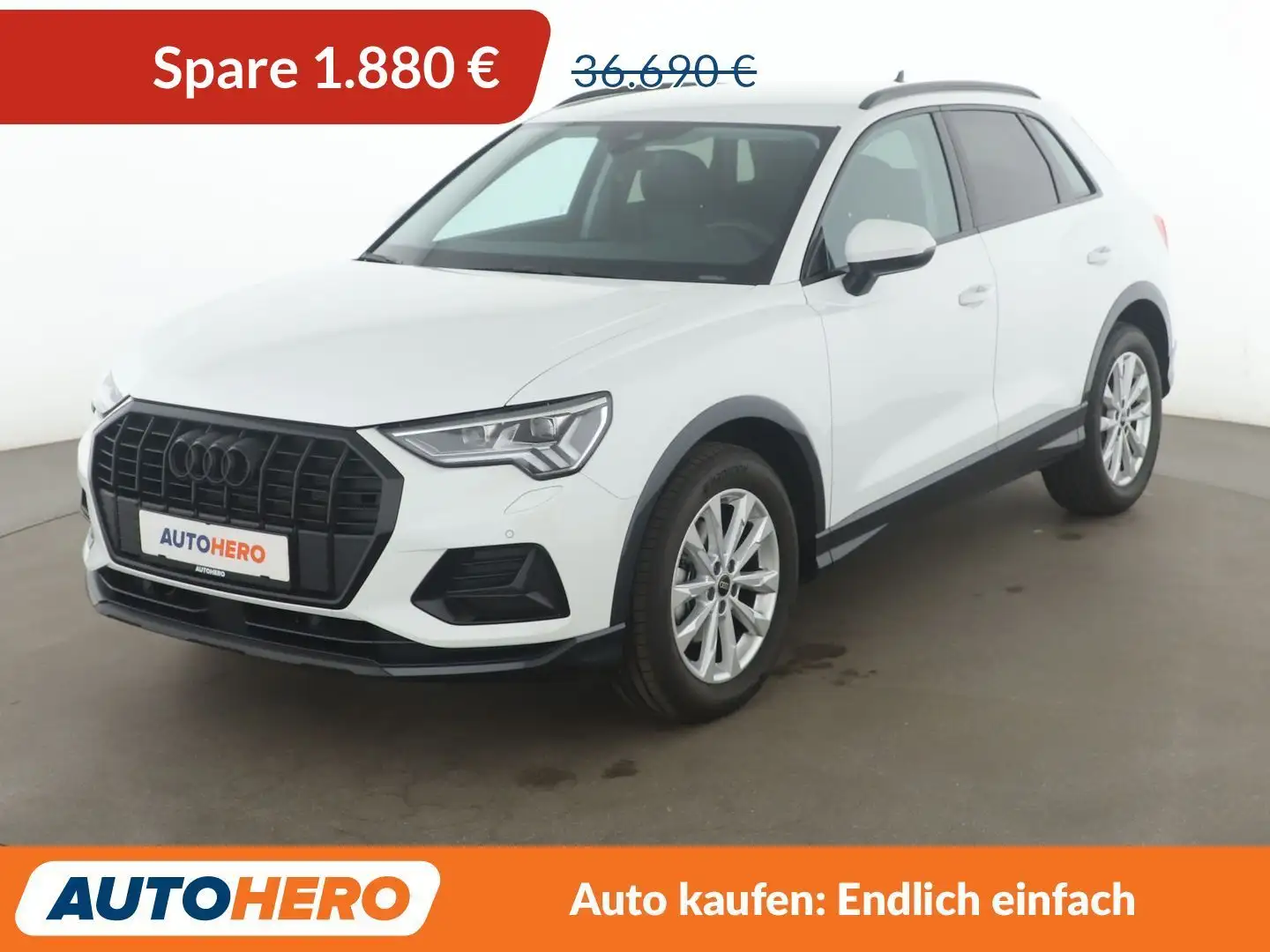 Audi Q3 35 TFSI Advanced Aut.*NAVI*MATRIX*TEMPO*CAM*SHZ* Weiß - 1
