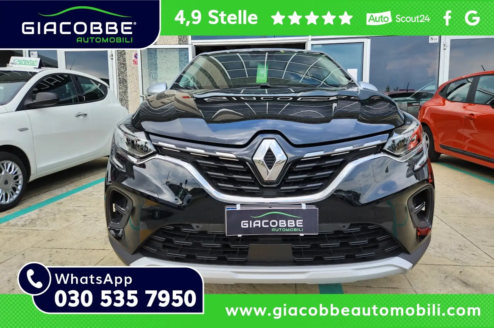 Renault Captur 1.0 Tce Intens GPL 100cv 🔥OK NEOPATENTATI🔥 Schwarz - 1