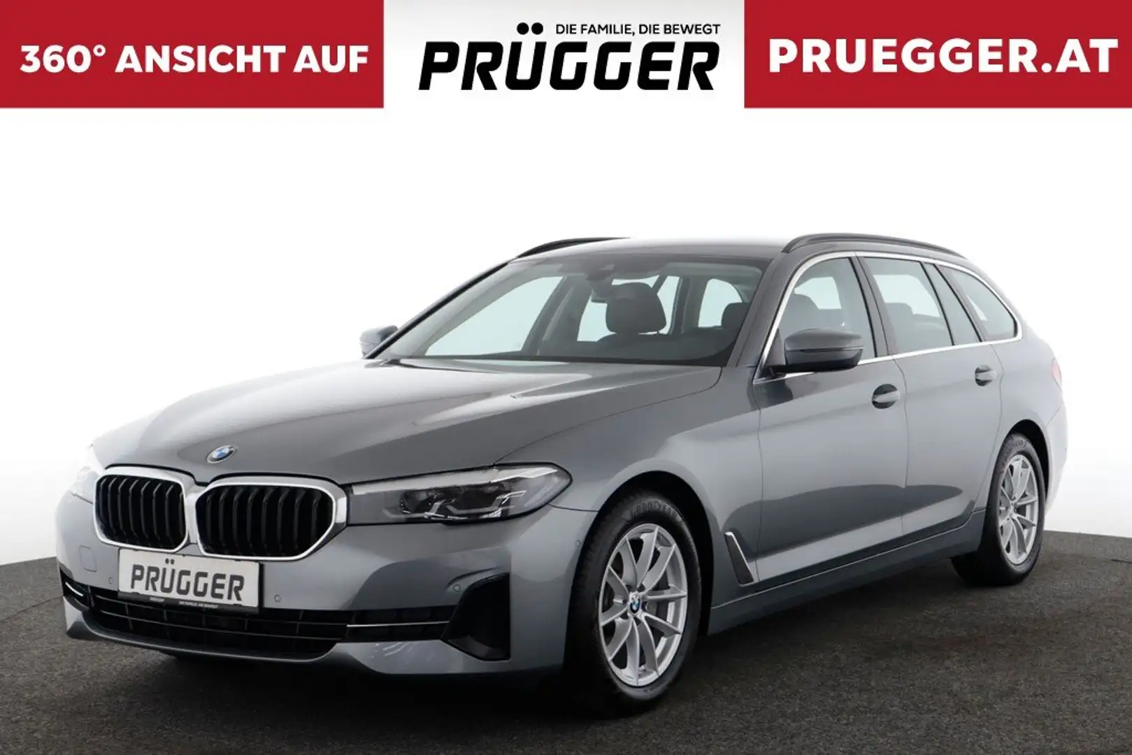 BMW 520 d xDrive Kombi Autom LED KAMERA LEDER NAVI VIRTUAL Grau - 1