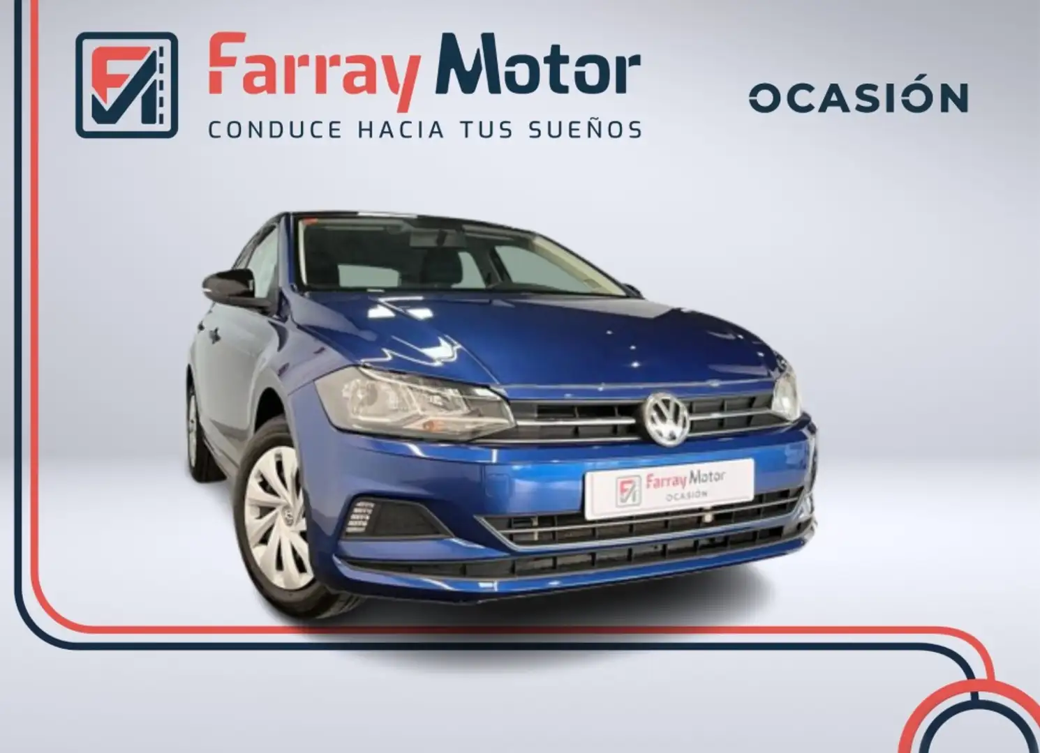 Volkswagen Polo 1.0 TSI Advance 70kW Blauw - 1