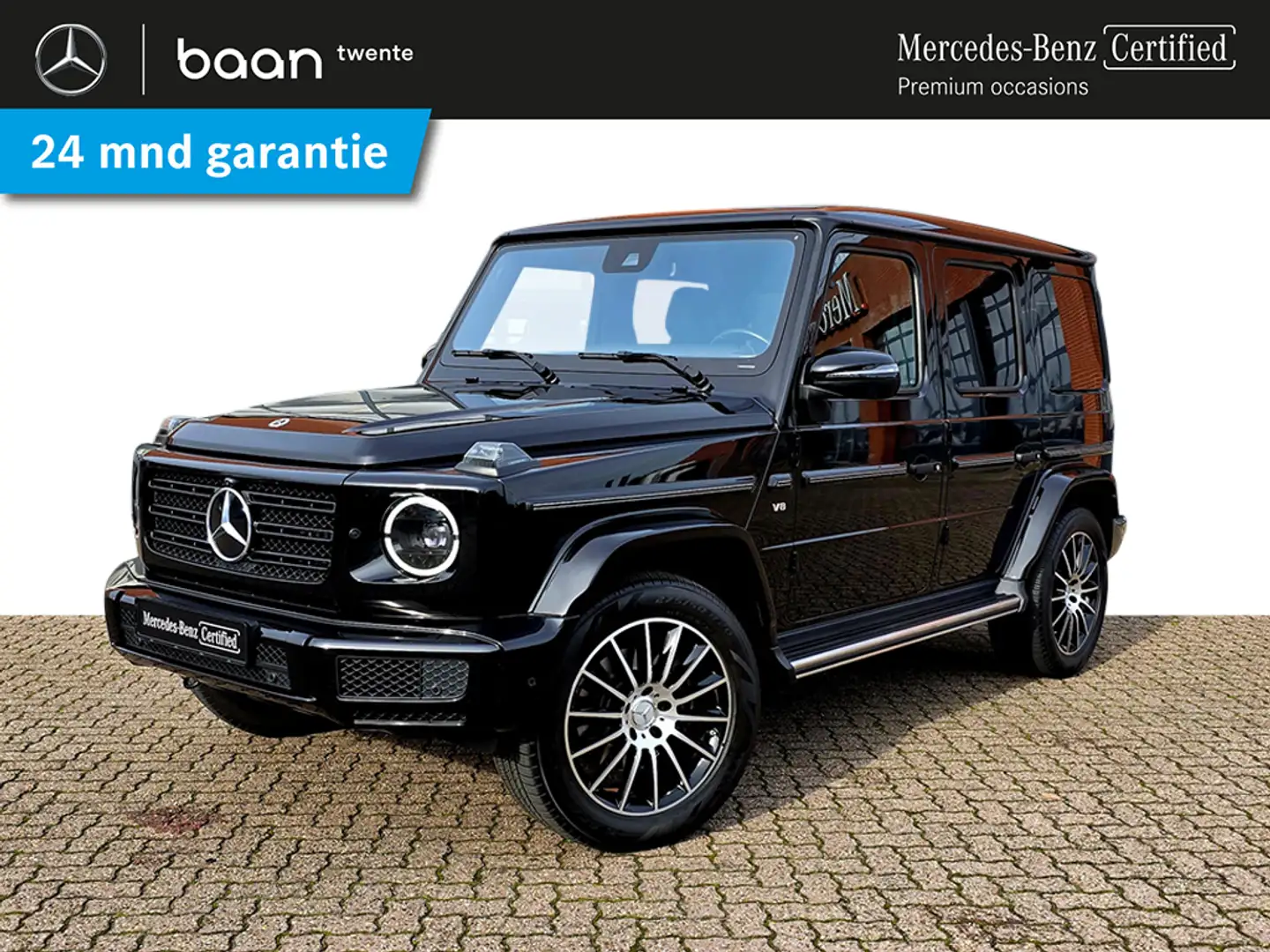 Mercedes-Benz G 500 G | Distronic | Elek. schuif/ kanteldak | Spoorass Zwart - 1