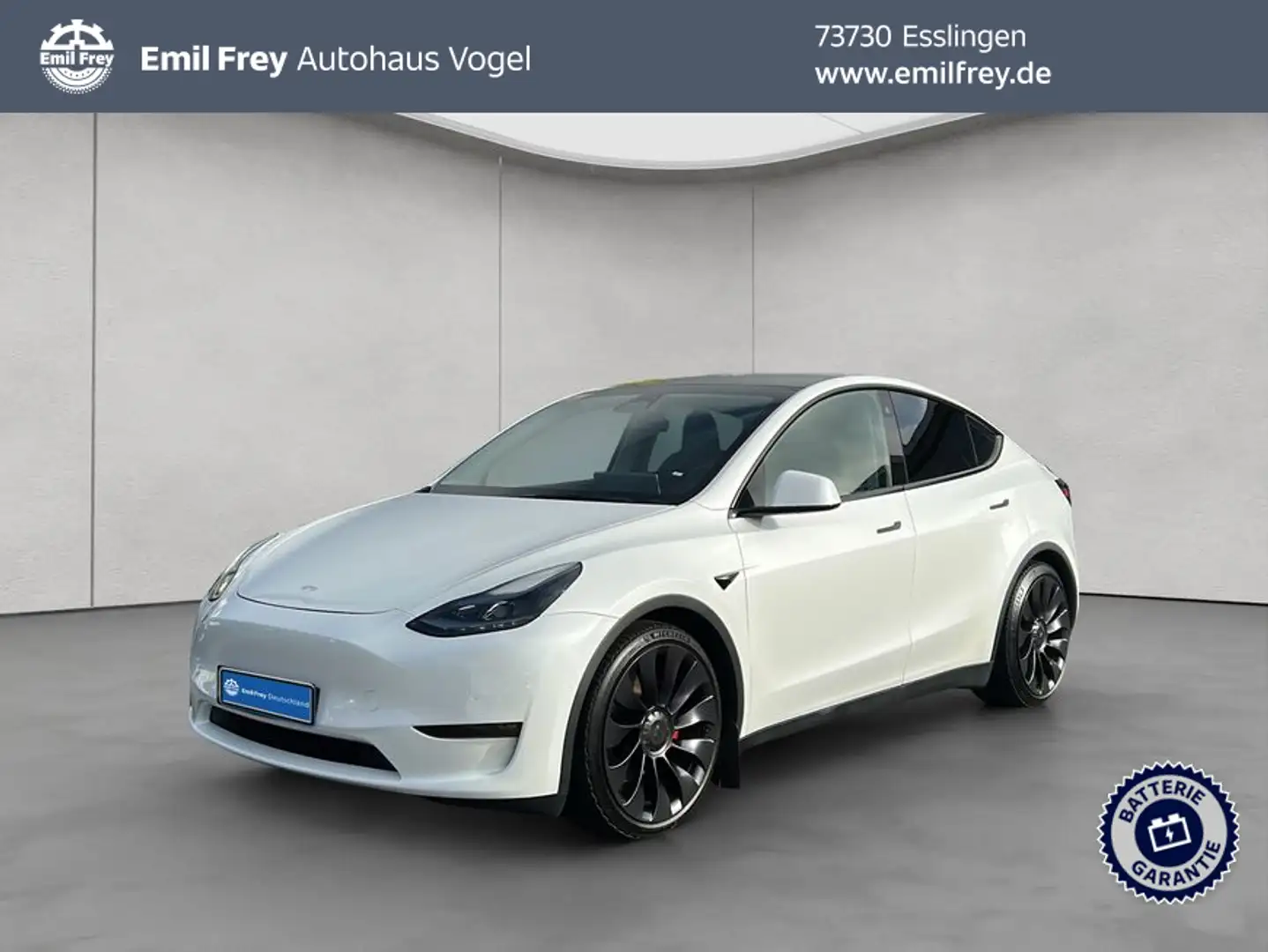 Tesla Model Y Performance Dual Motor AWD Weiß - 1