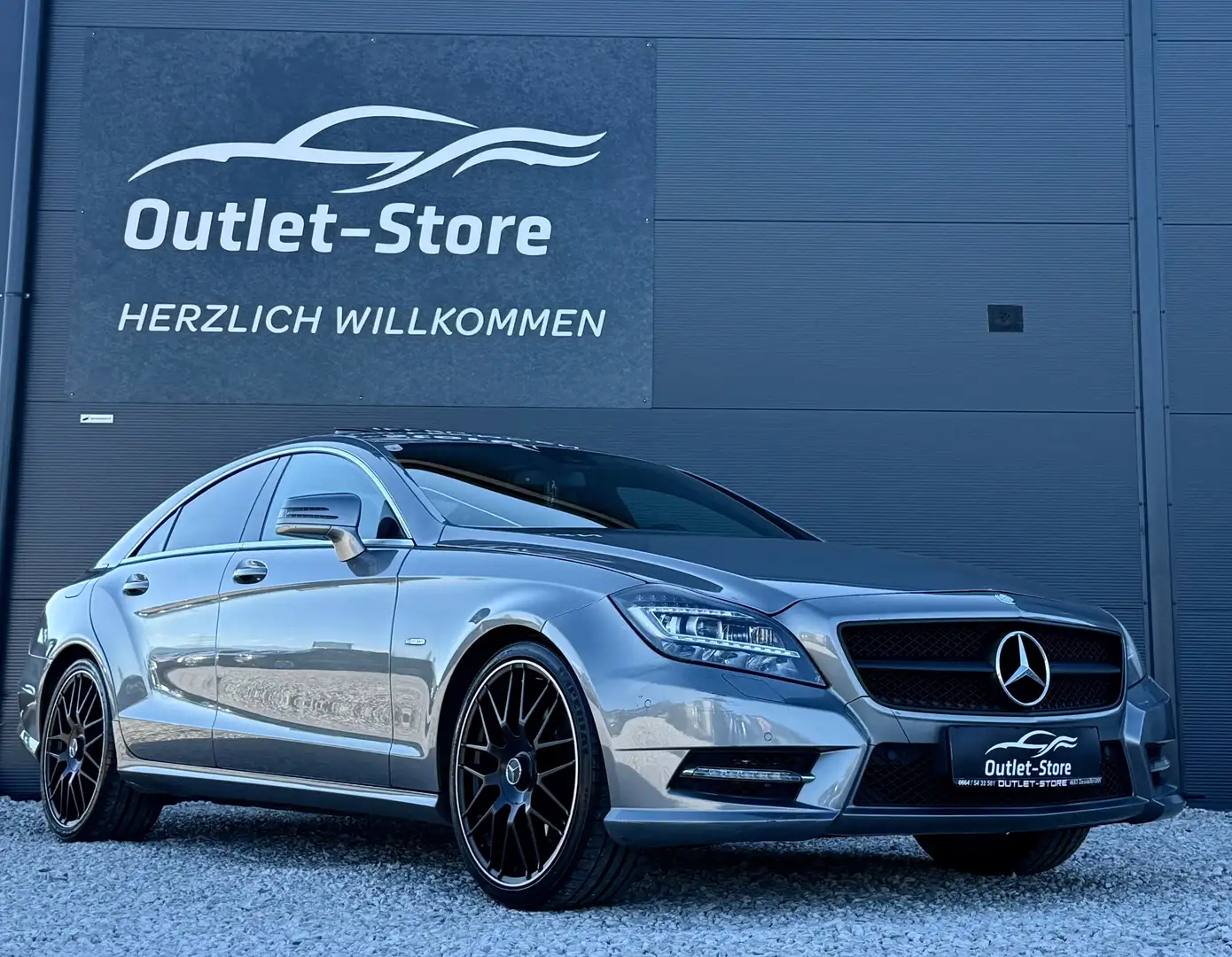 Mercedes-Benz CLS 350 CDI Aut*AMG-Sportpaket*Navi*S-Dach*Harman*SHZ*20'' Grau - 1