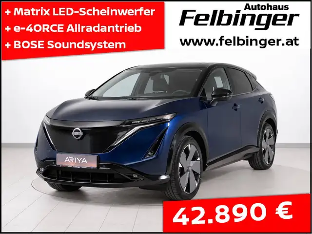 Nissan Ariya 87kWh e-4ORCE Evolve Aut.