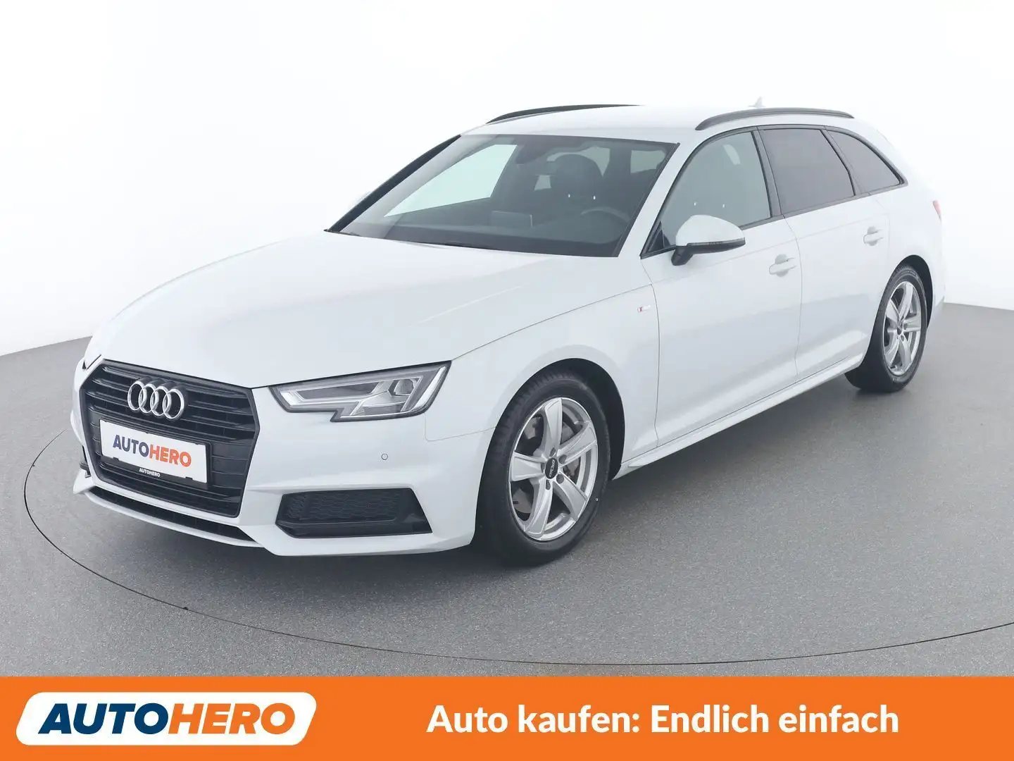 Audi A4 40 TDI Sport Weiß - 1