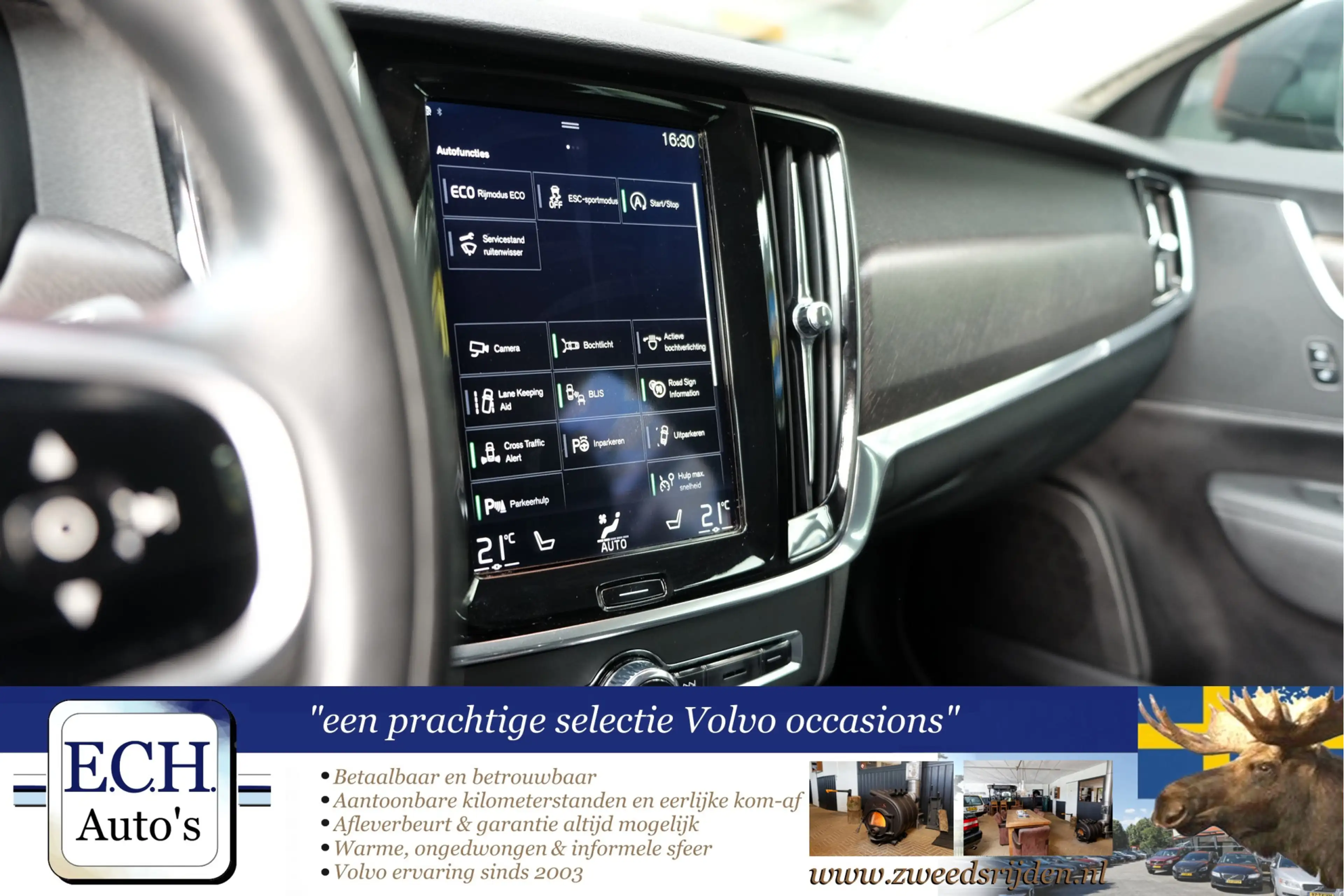 Volvo V90 Cross Country 2.0 D4 190 PK AWD Automaat, Leer, Adaptieve CC, Tr — photo 17