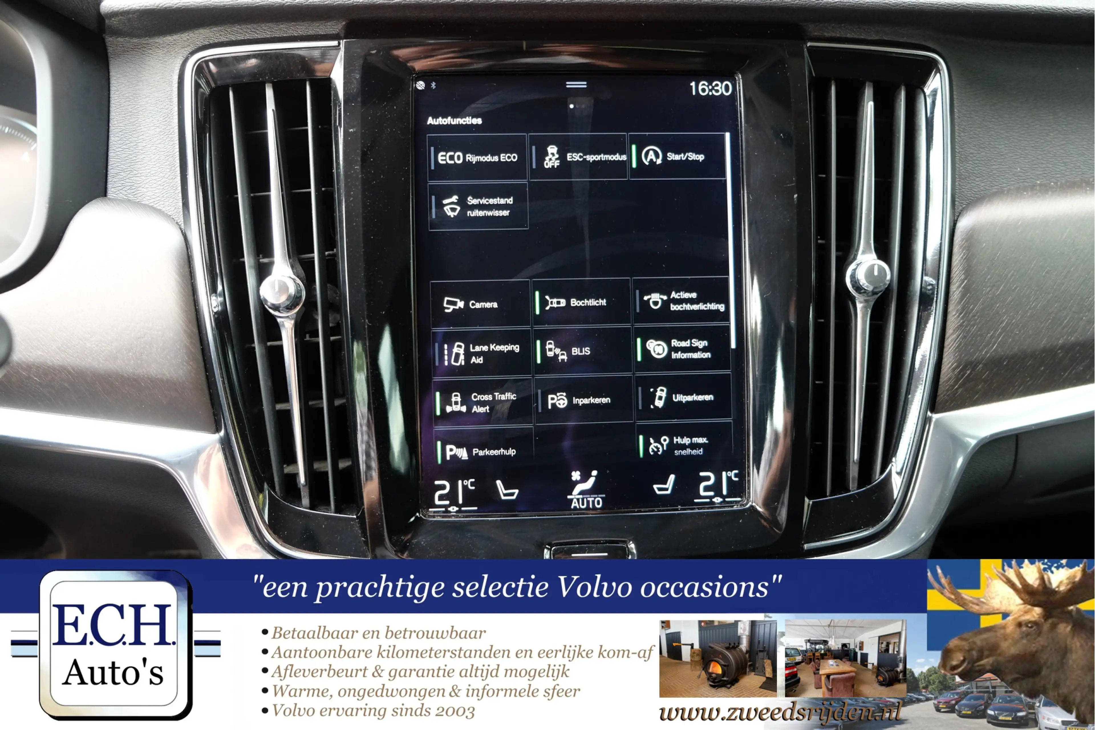 Volvo V90 Cross Country 2.0 D4 190 PK AWD Automaat, Leer, Adaptieve CC, Tr — photo 16