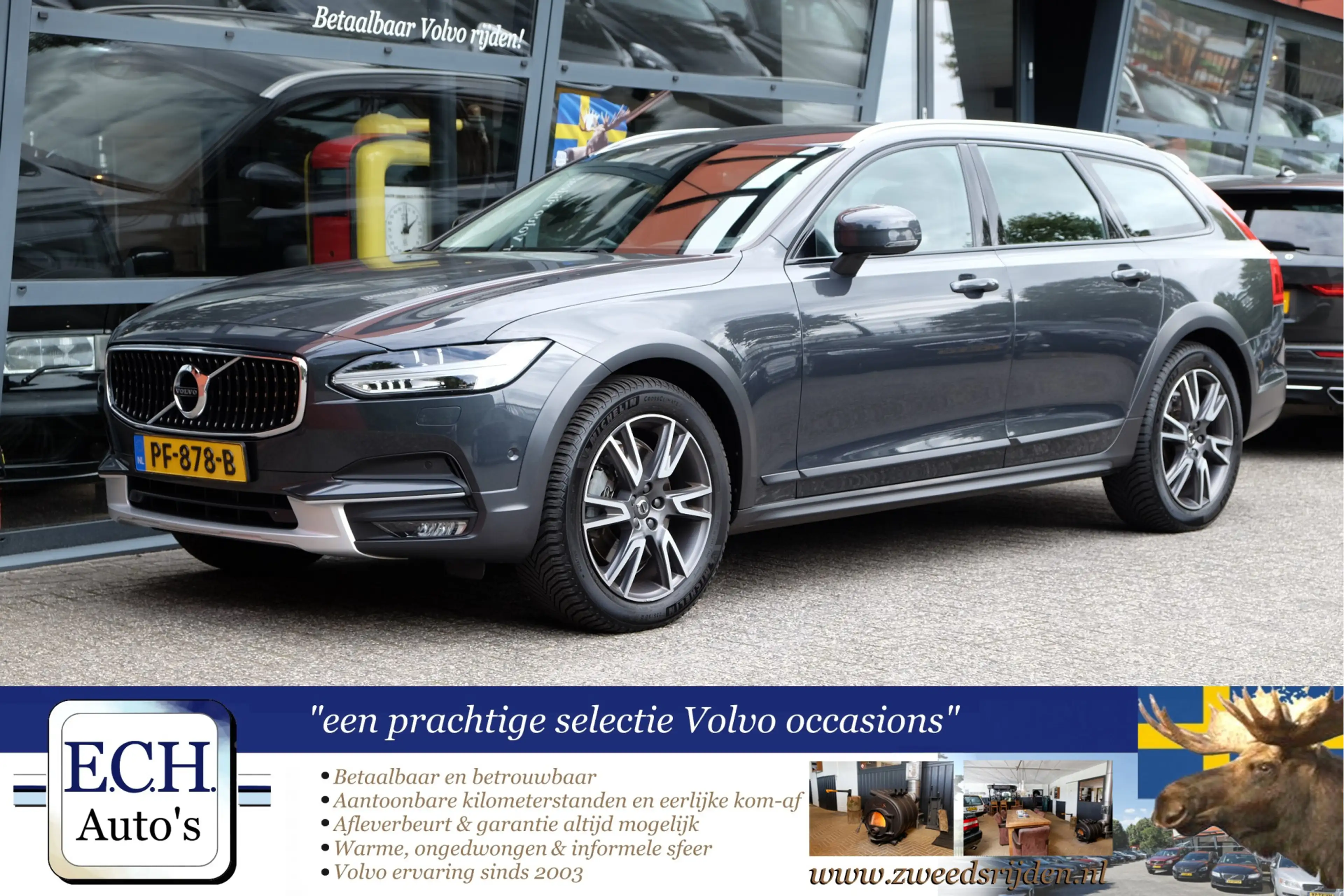 Volvo V90 Cross Country 2.0 D4 190 PK AWD Automaat, Leer, Adaptieve CC, Tr — photo 6