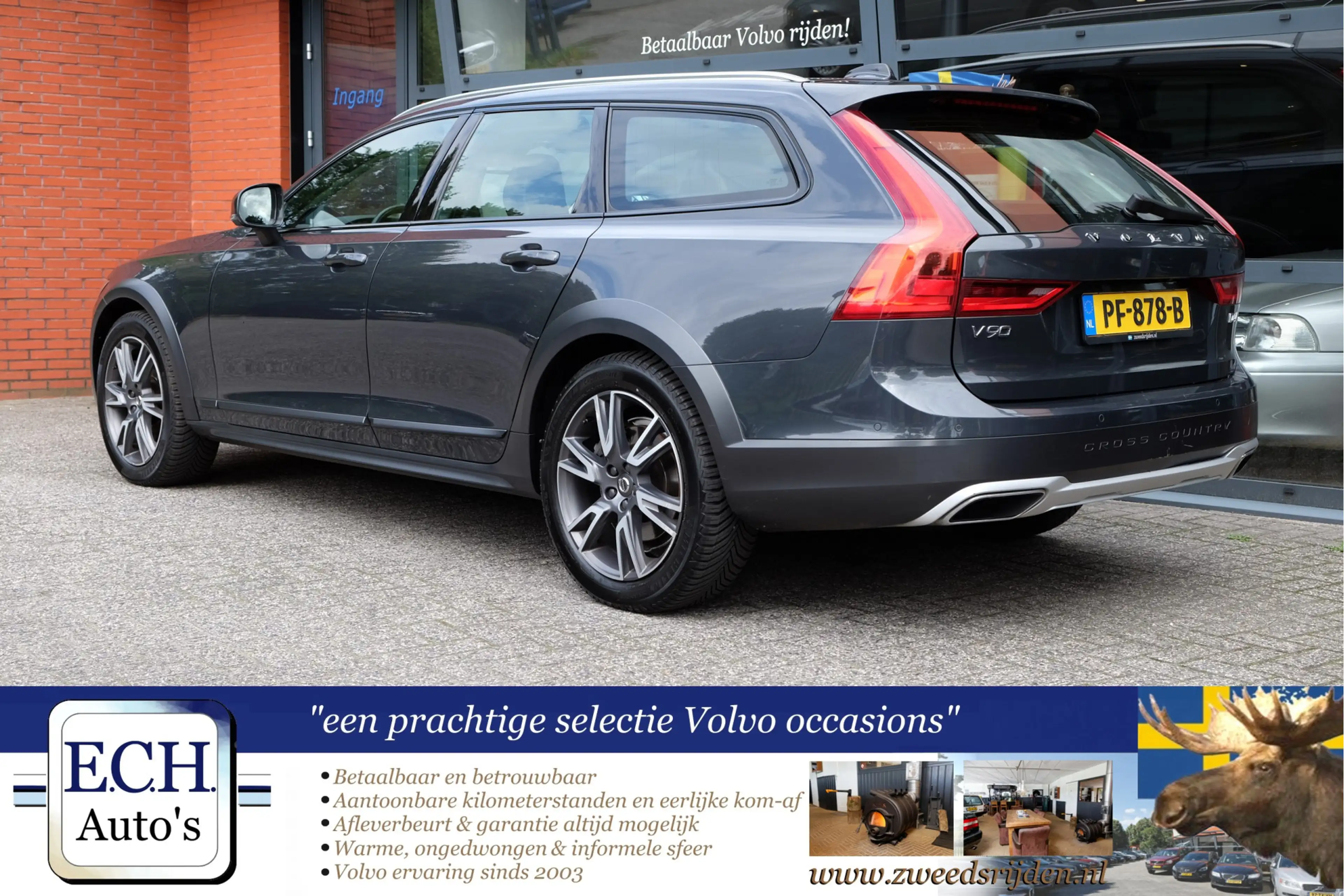 Volvo V90 Cross Country 2.0 D4 190 PK AWD Automaat, Leer, Adaptieve CC, Tr — photo 4