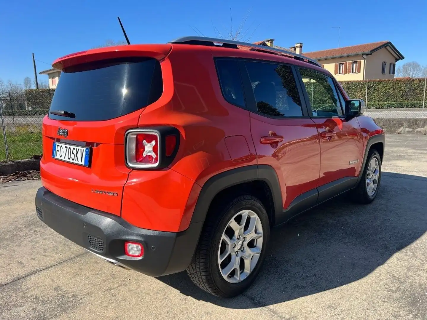 Jeep Renegade Renegade 1.6 mjt Limited fwd 120cv E6 Naranja - 2