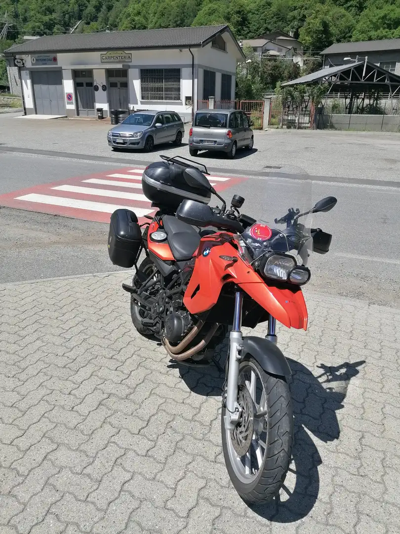 BMW F 650 GS Portocaliu - 2