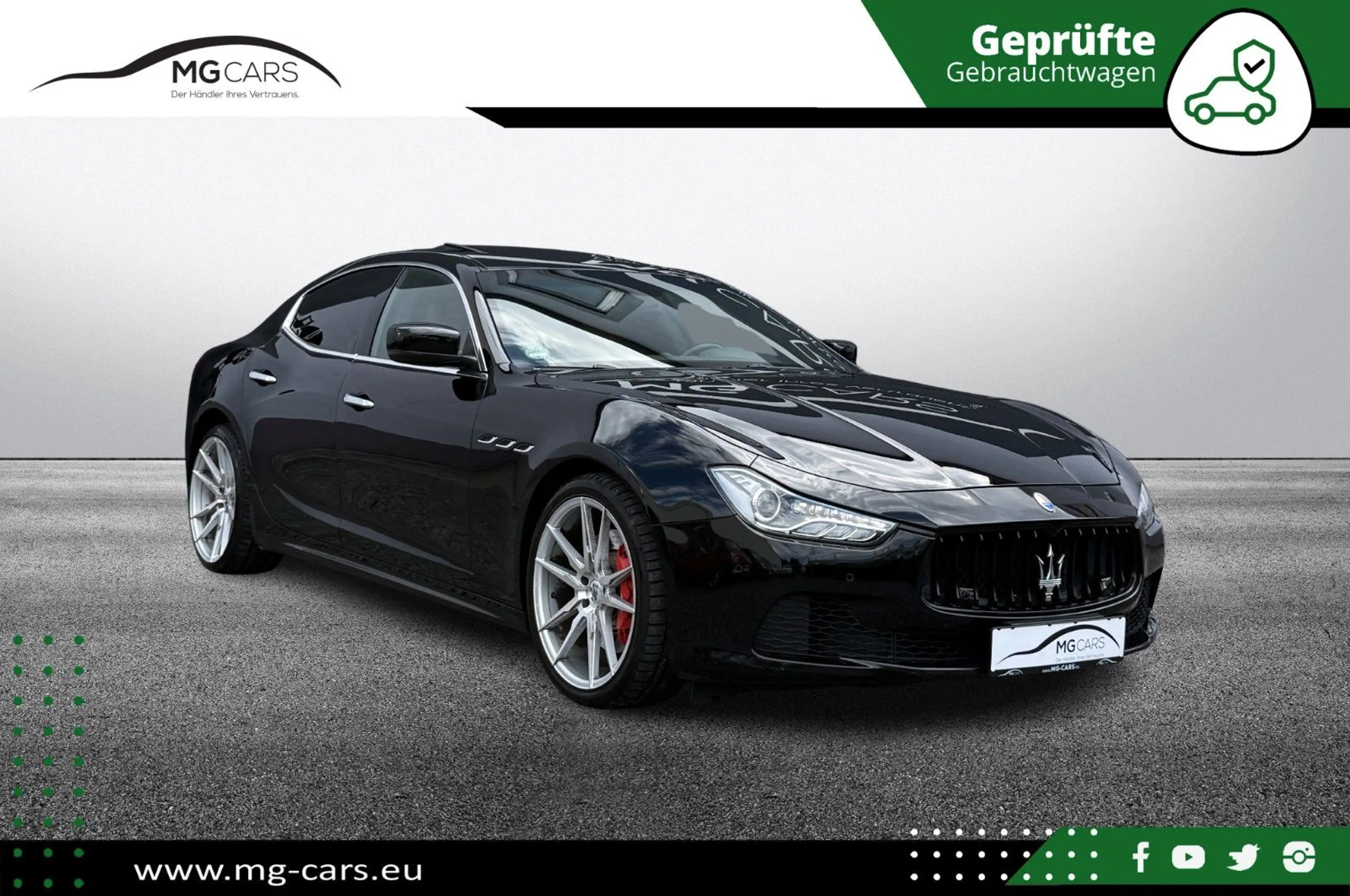 Maserati Ghibli Diesel~Sport~275PS~20Zoll~GSD~Navi~Kamera