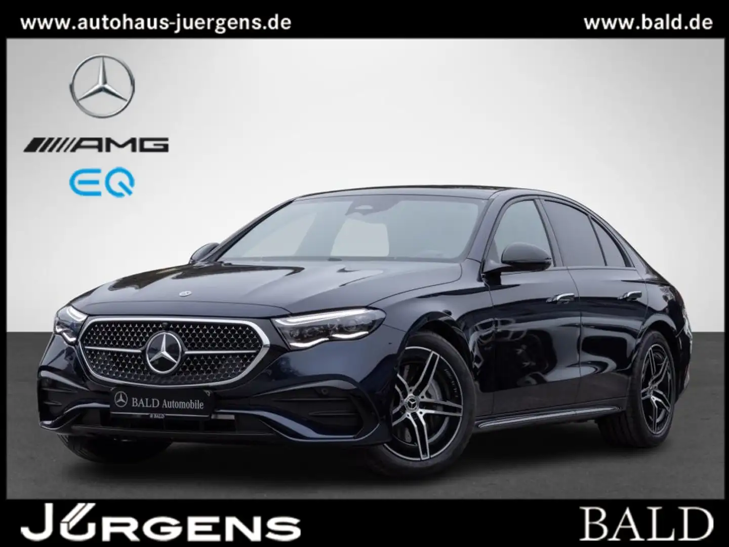 Mercedes-Benz E 200 AMG/Wide/Digital/Pano/AHK/Burm4D/Night/19" Blauw - 1