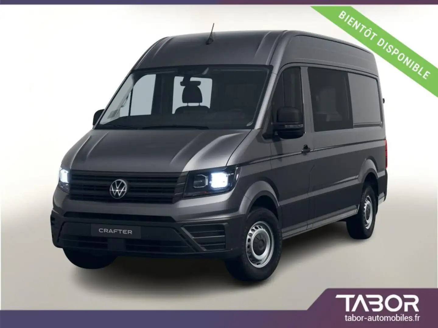 Volkswagen Crafter Plus 35 2.0 TDI 140 L3H3 5-S Gris - 1