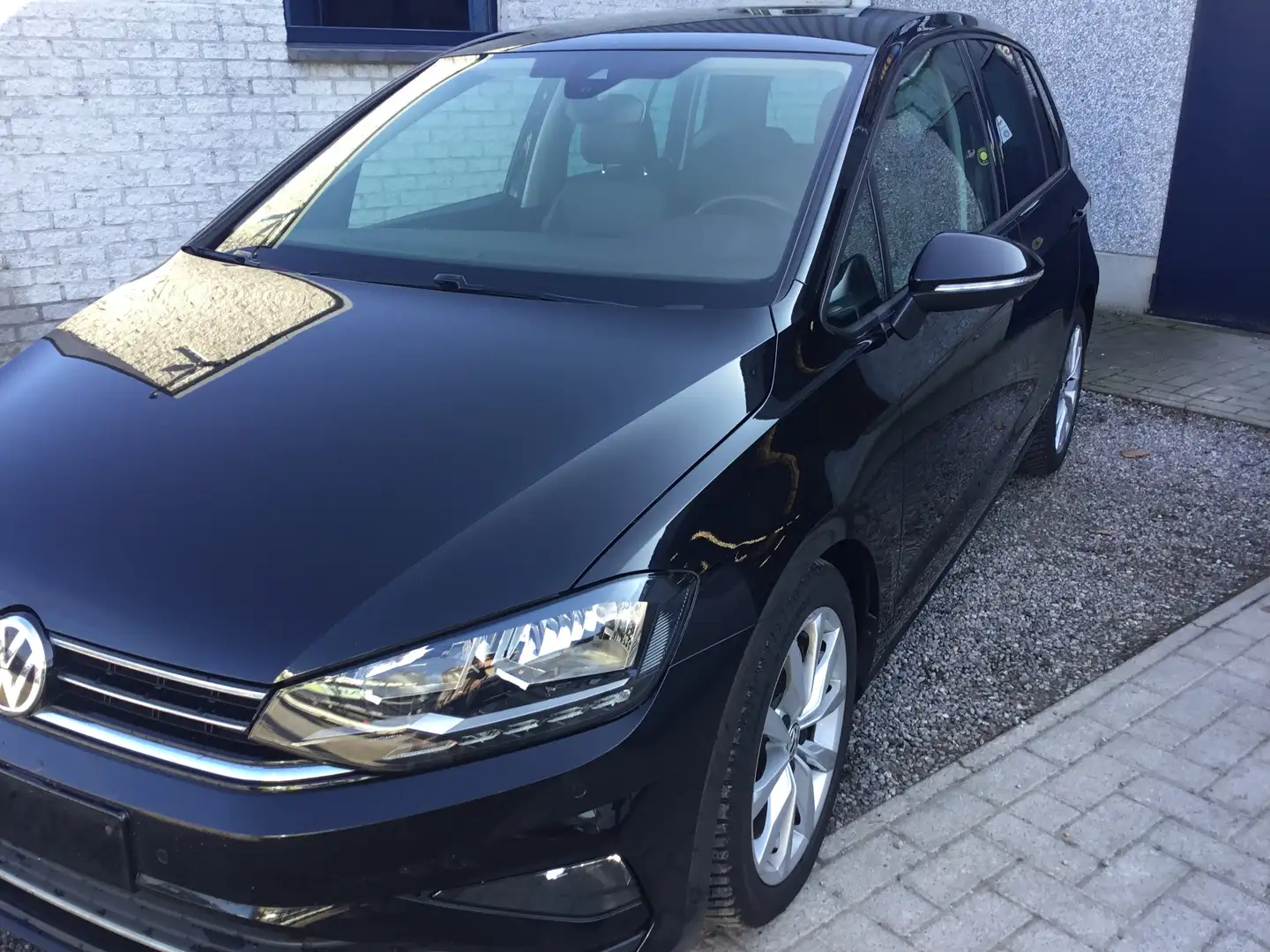 Volkswagen Golf Sportsvan 1.6 TDi Highline Zwart - 1